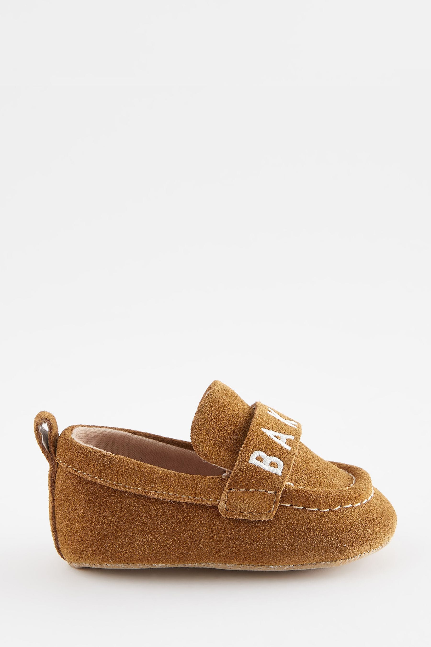 Dark Tan Baker by Ted Baker Baby Boys Padders Loafers