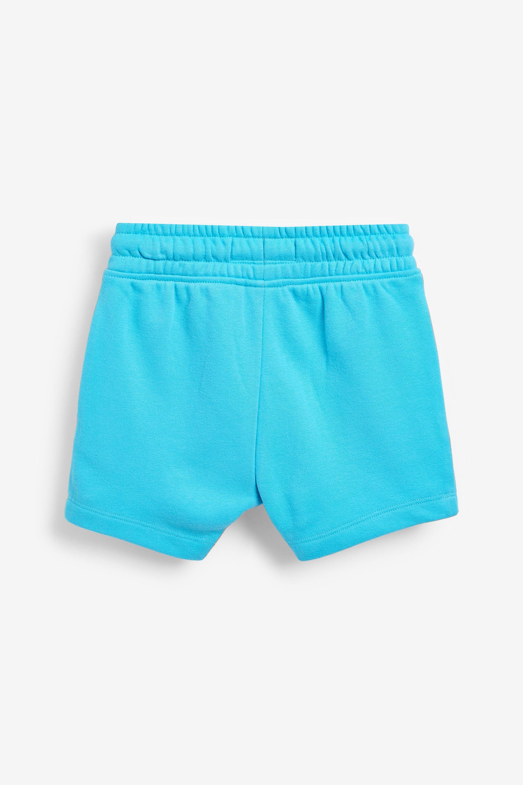 Teal Blue Shorts Logo Zip Through Hoodie (3mths-7yrs)