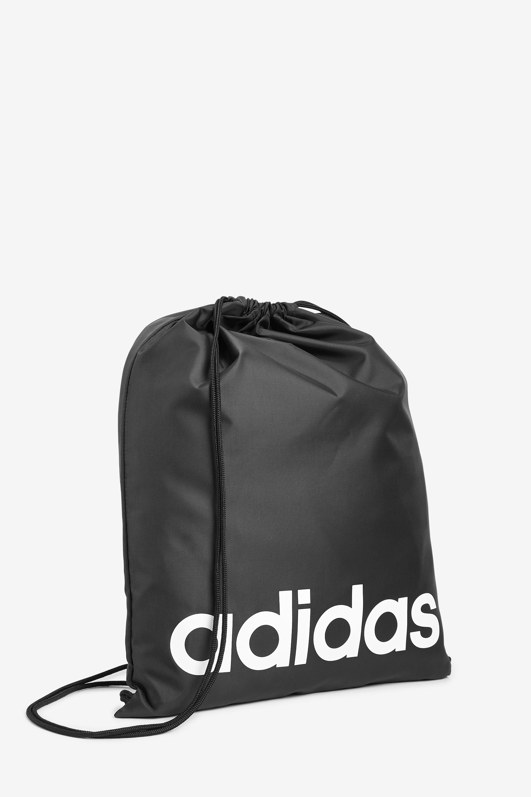 Black adidas Adult Essentials Logo Gym Sack