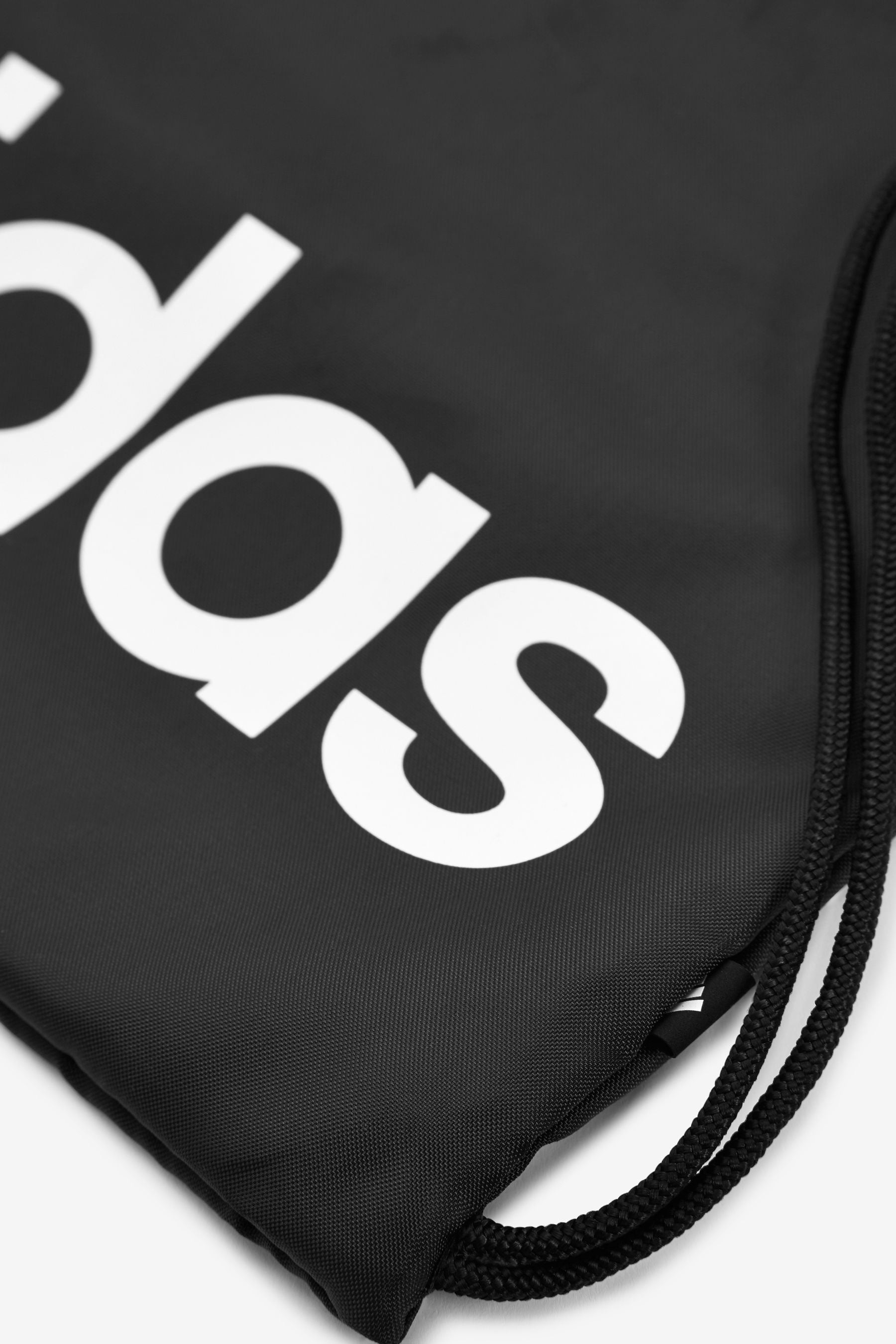 Black adidas Adult Essentials Logo Gym Sack