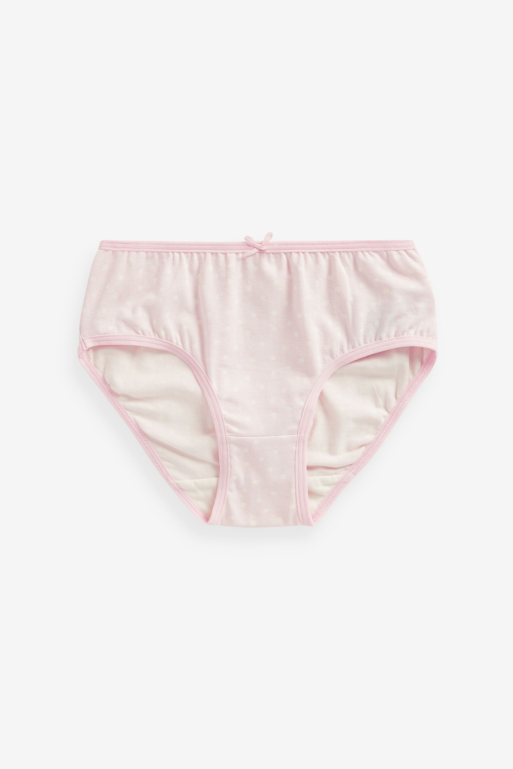 Pink/White Briefs 10 Pack (1.5-16yrs)