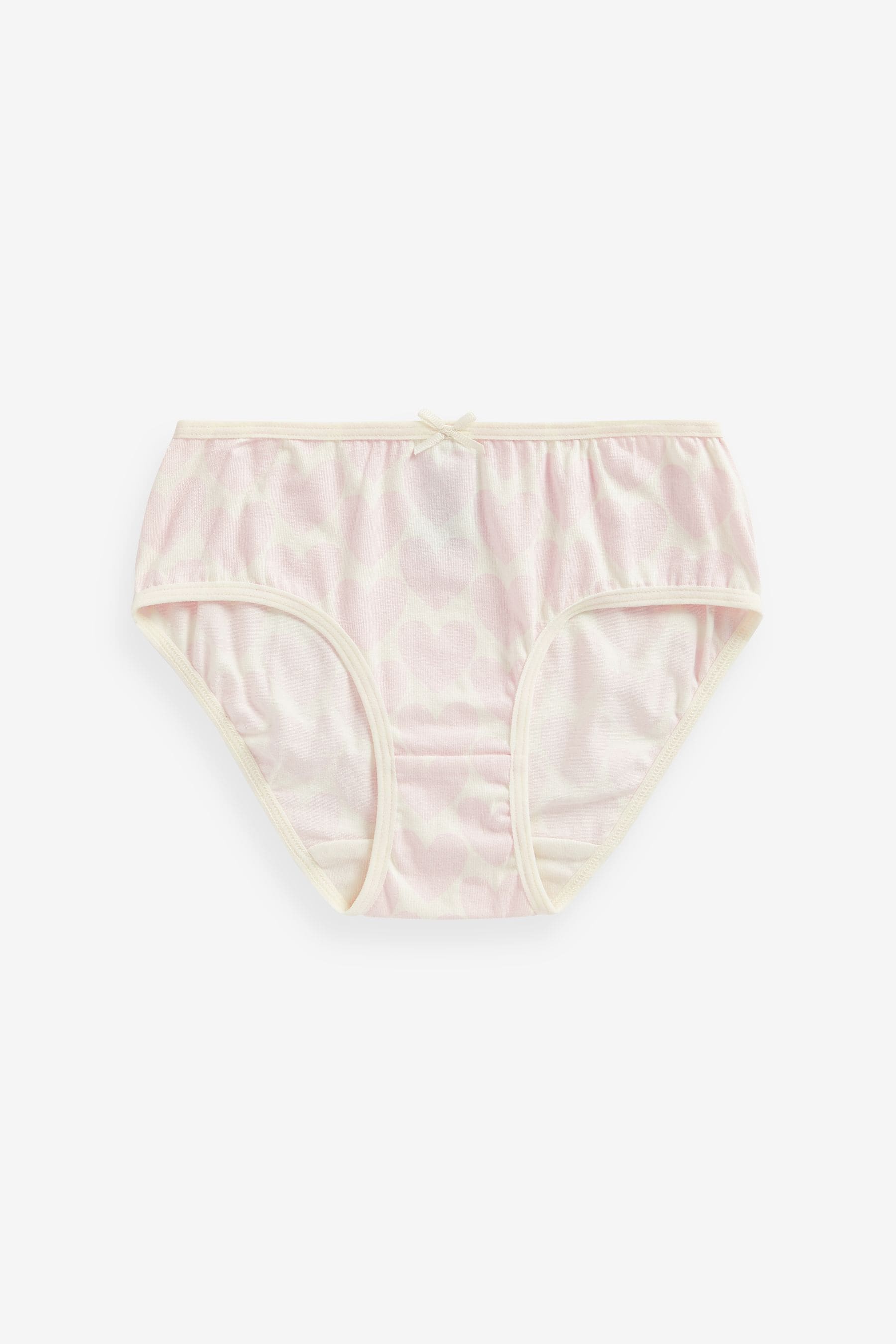 Pink/White Briefs 10 Pack (1.5-16yrs)