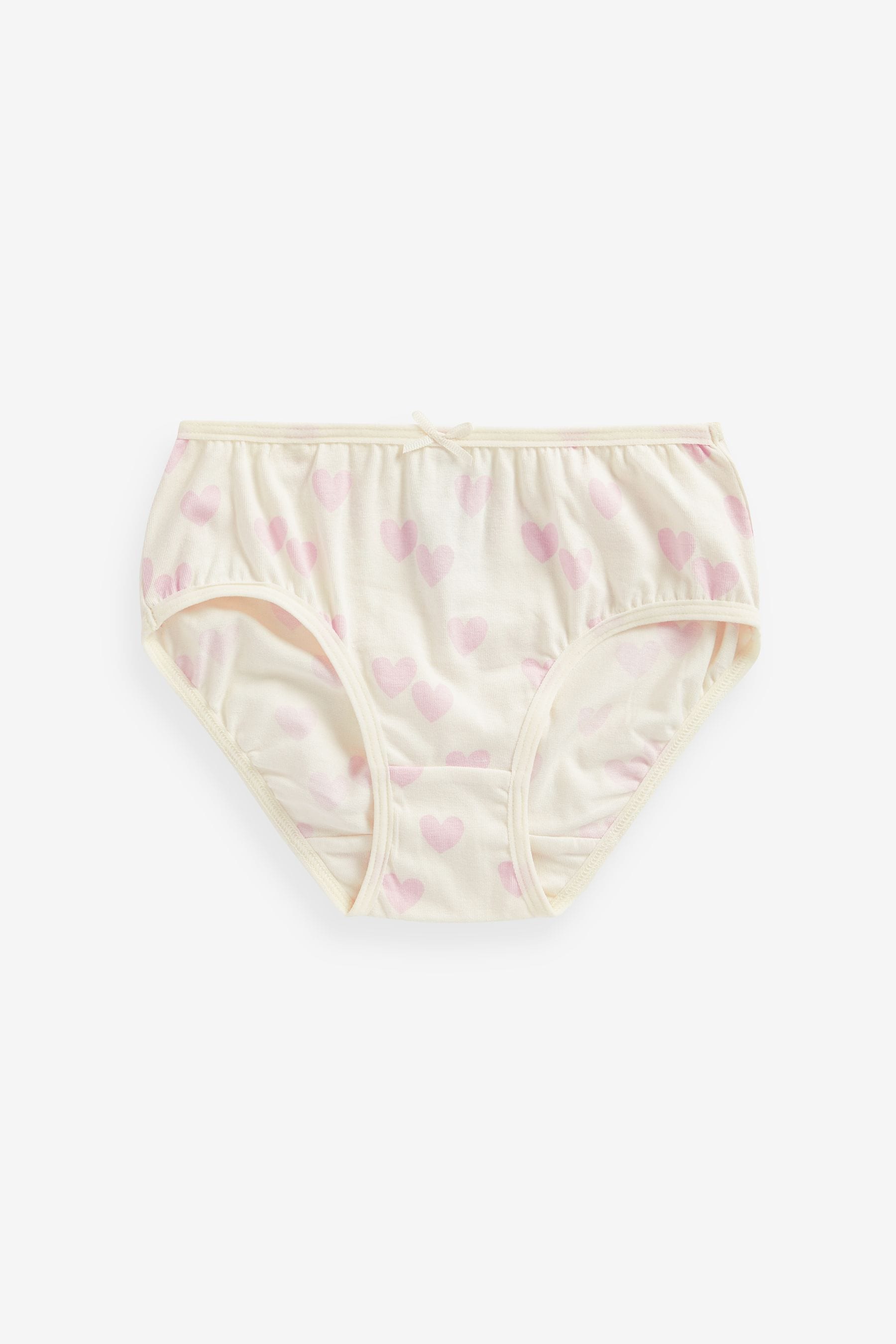 Pink/White Briefs 10 Pack (1.5-16yrs)