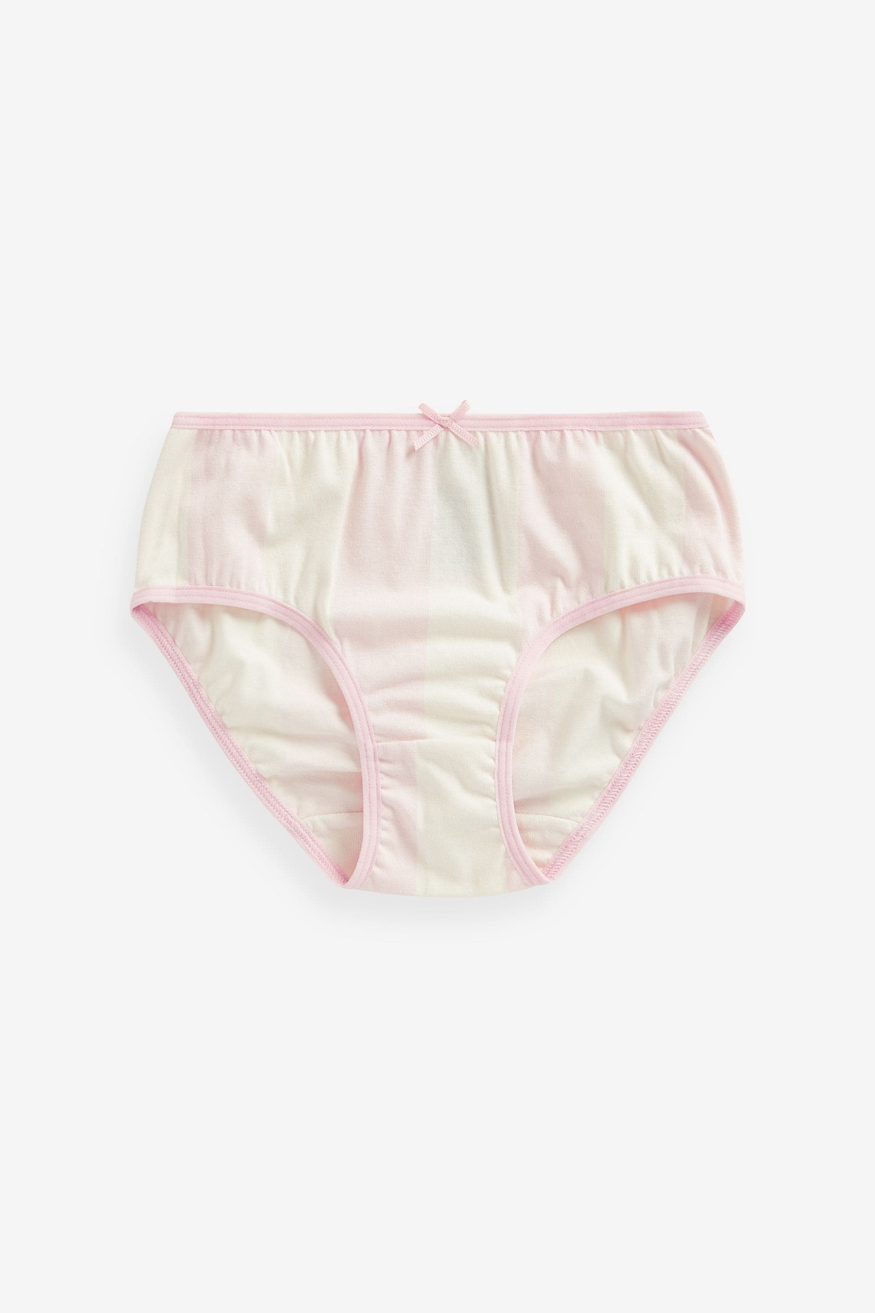 Pink/White Briefs 10 Pack (1.5-16yrs)