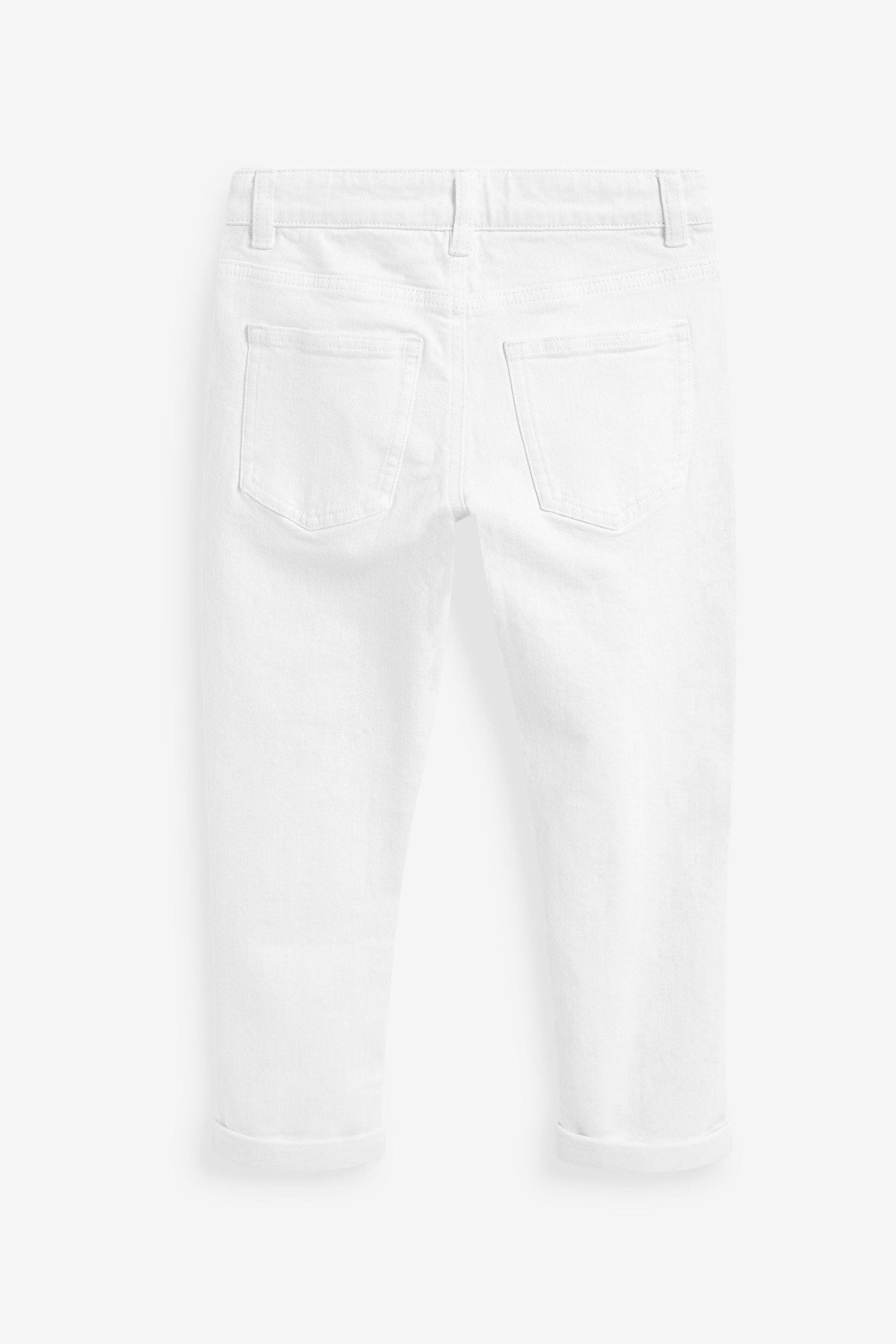 White Five Pocket Jeans (3-17yrs)