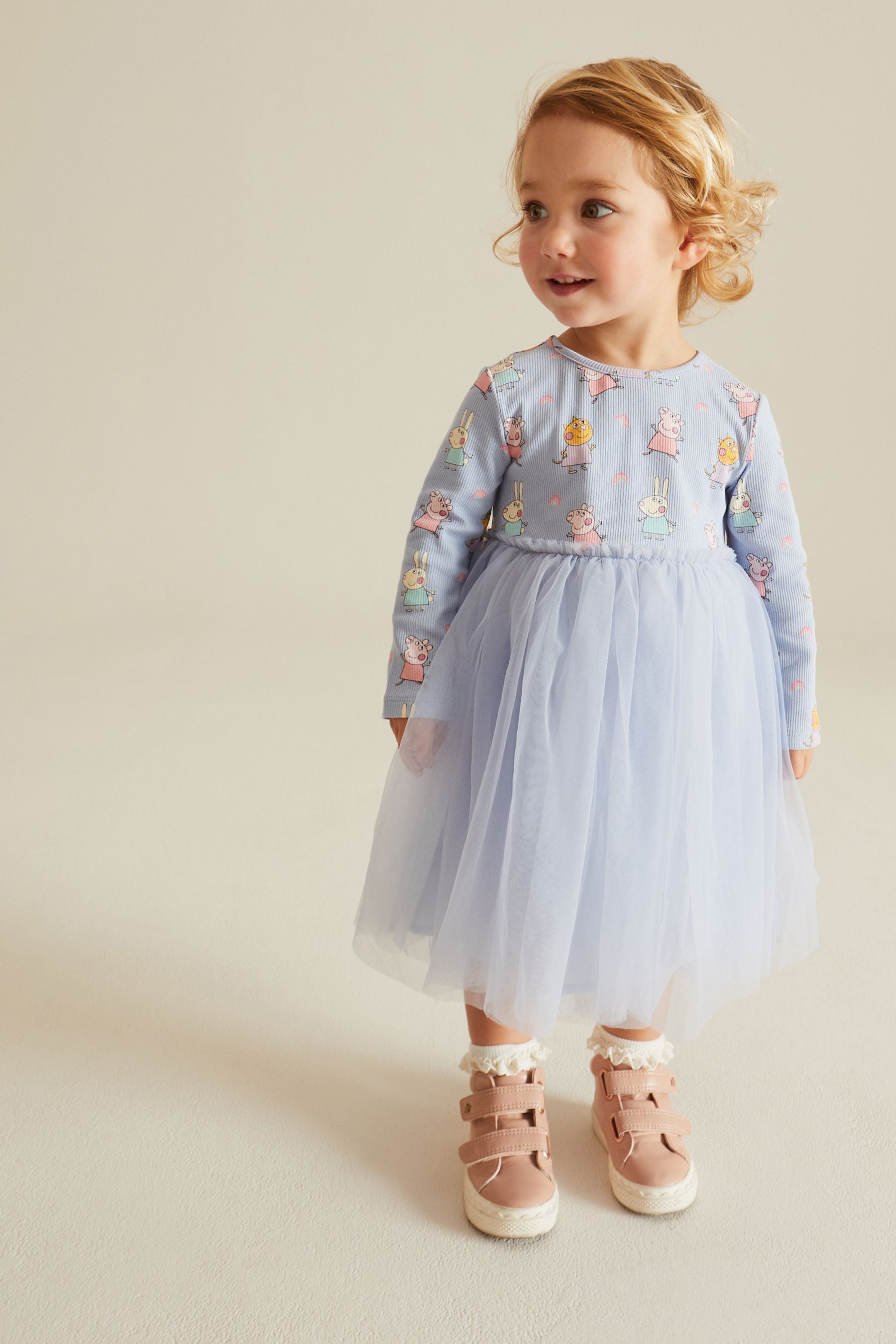 Blue Peppa Pig Tutu Dress (3mths-7yrs)