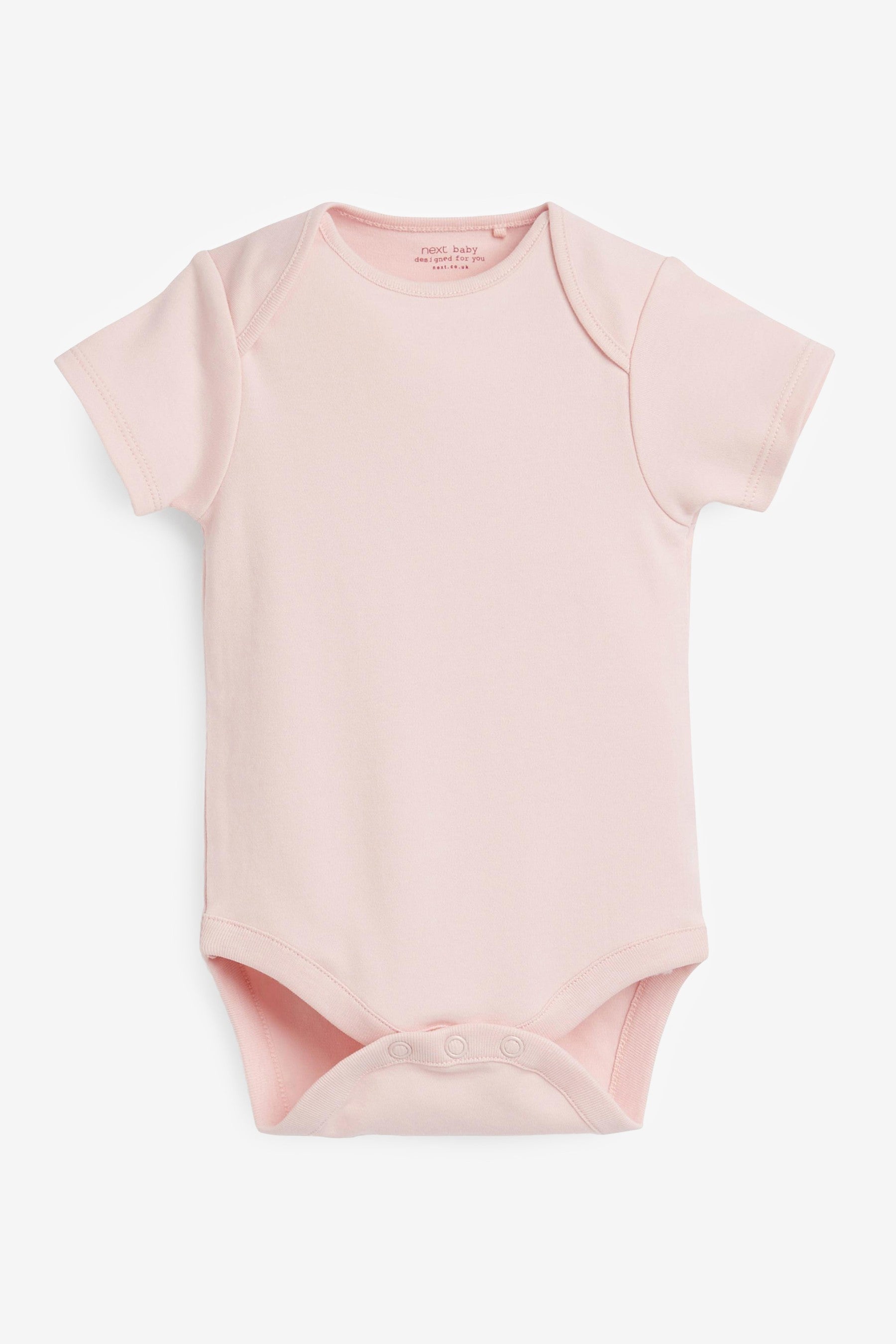 Modern Pink Baby 10 Pack Short Sleeve Bodysuits (0mths-3yrs)