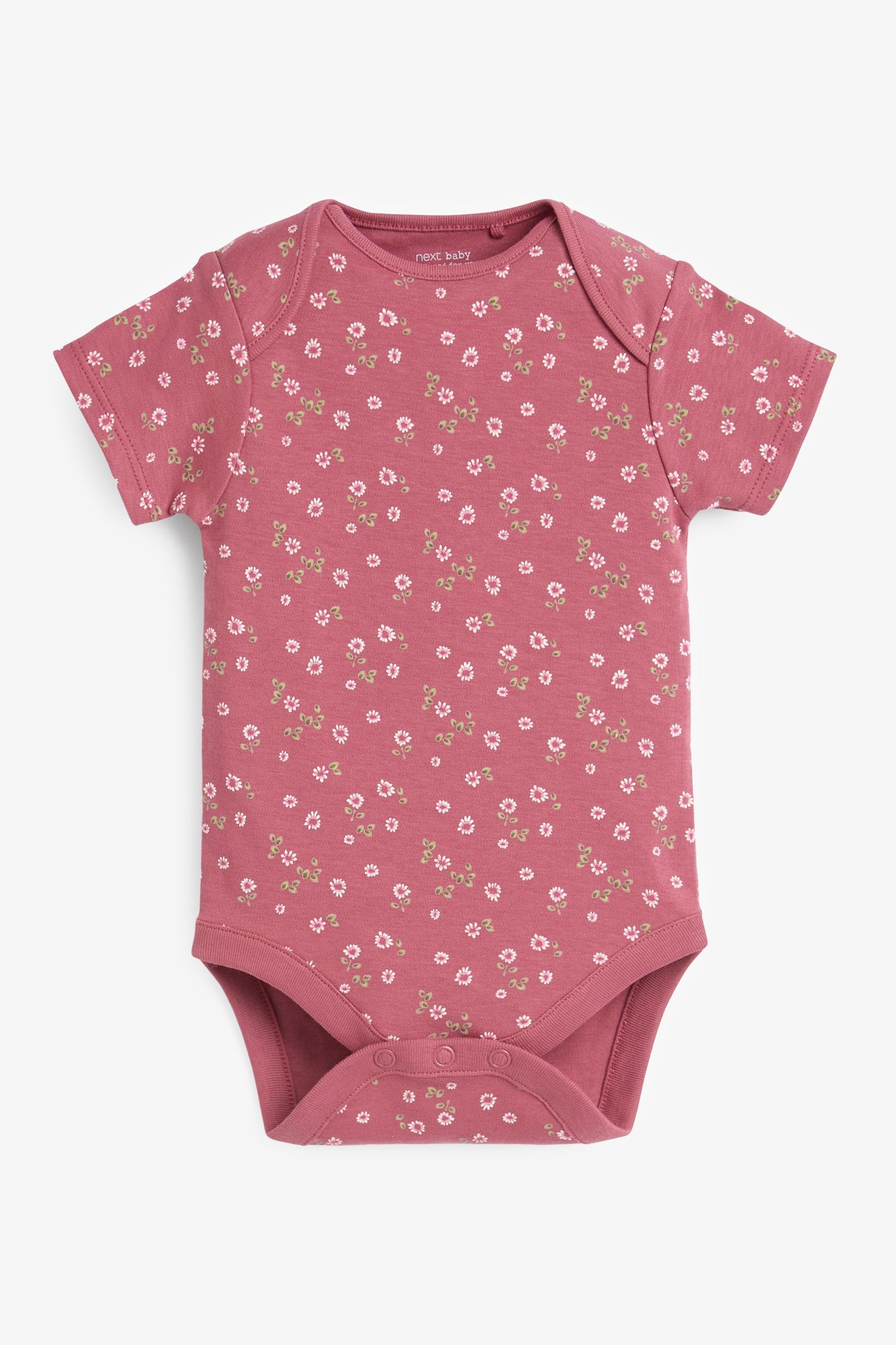 Modern Pink Baby 10 Pack Short Sleeve Bodysuits (0mths-3yrs)