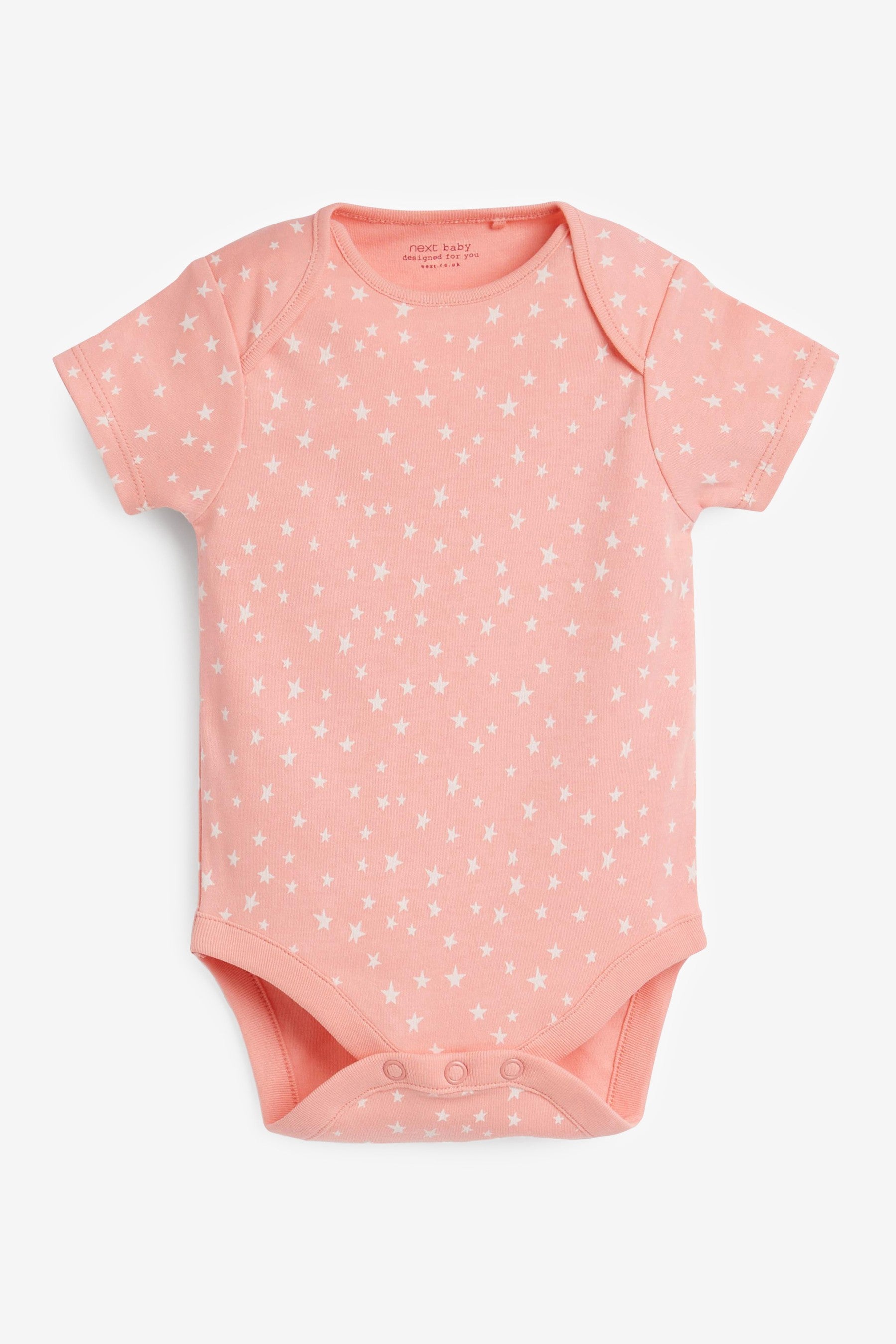 Modern Pink Baby 10 Pack Short Sleeve Bodysuits (0mths-3yrs)