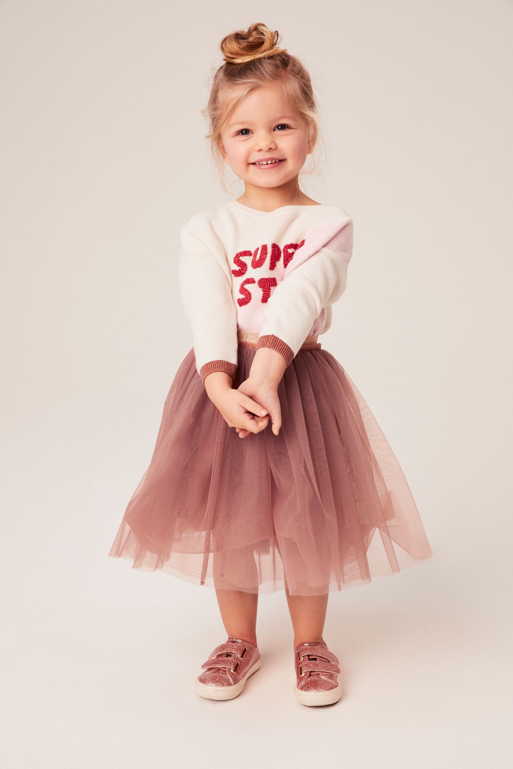 Pink Midi Tutu Skirt (3mths-7yrs)