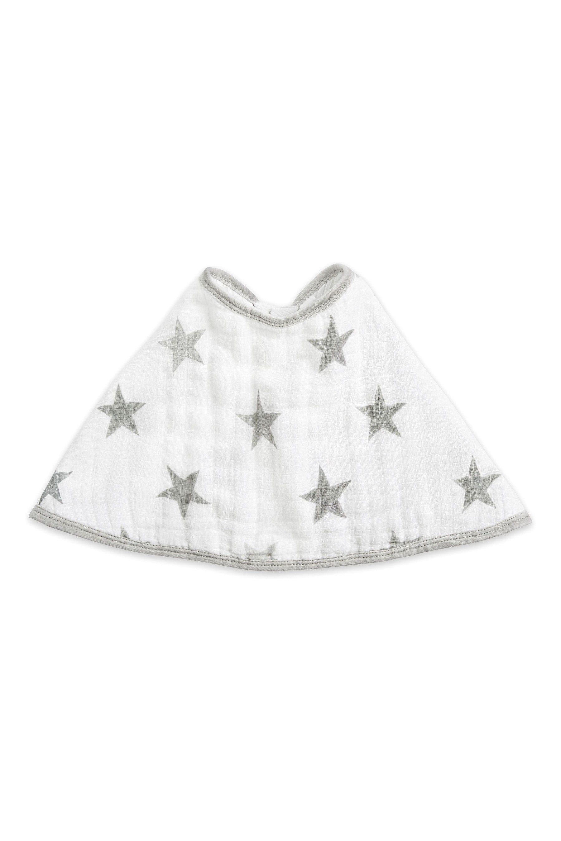 aden + anais Essentials Grey Burpy Bib