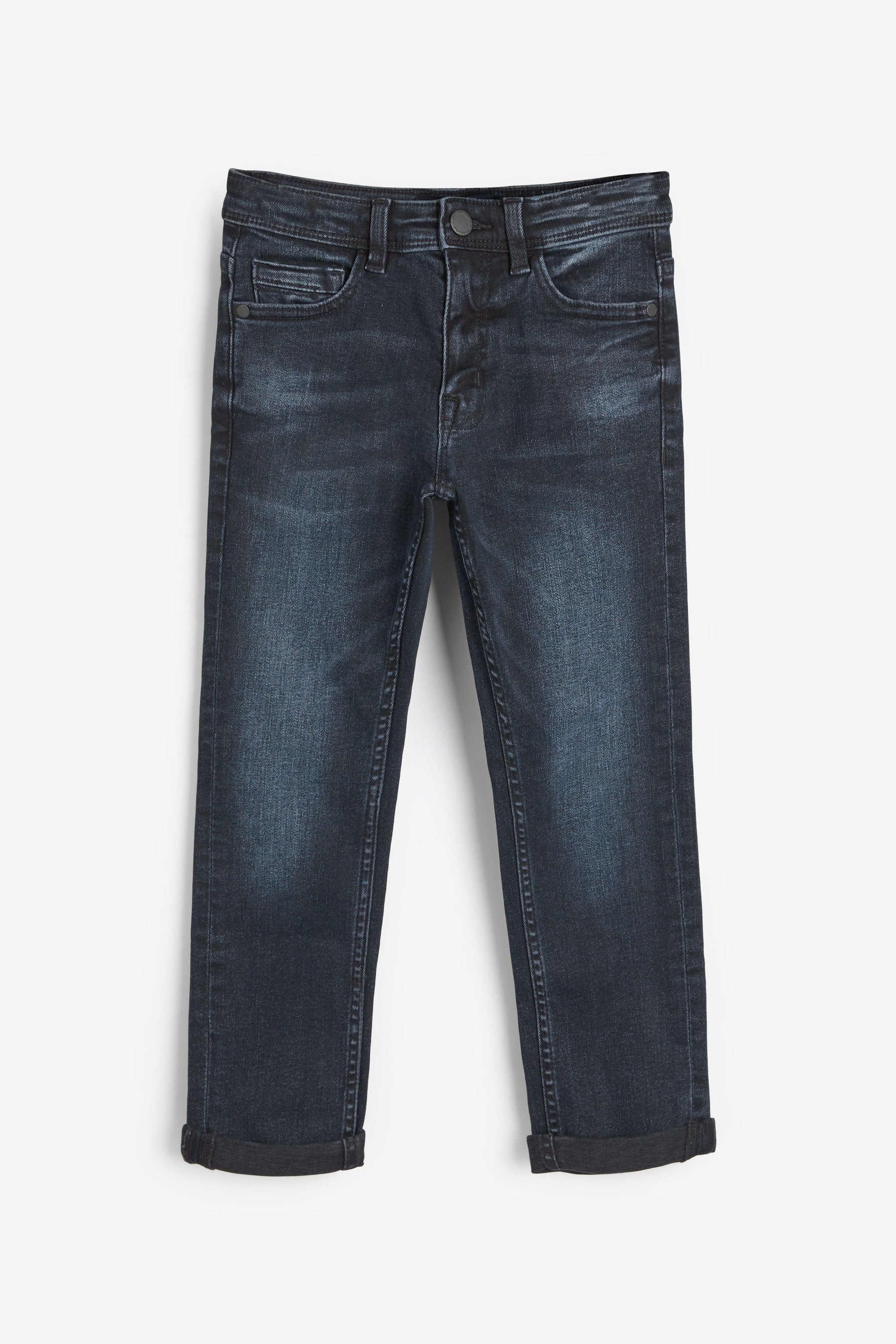 Blue ink Cotton Rich Stretch Jeans (3-17yrs)