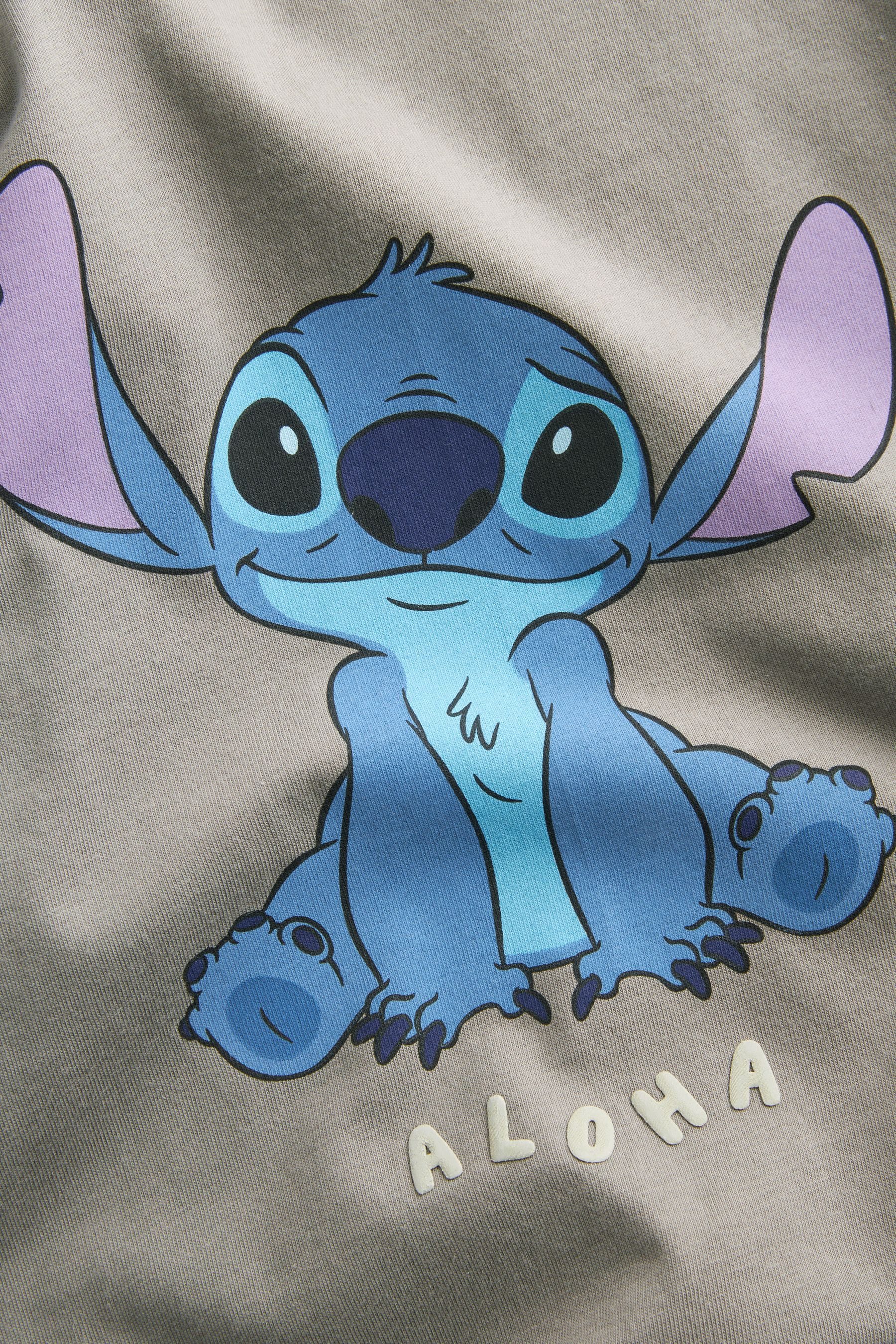 Grey Lilo & Stitch Short Sleeve T-Shirt (3mths-7yrs)