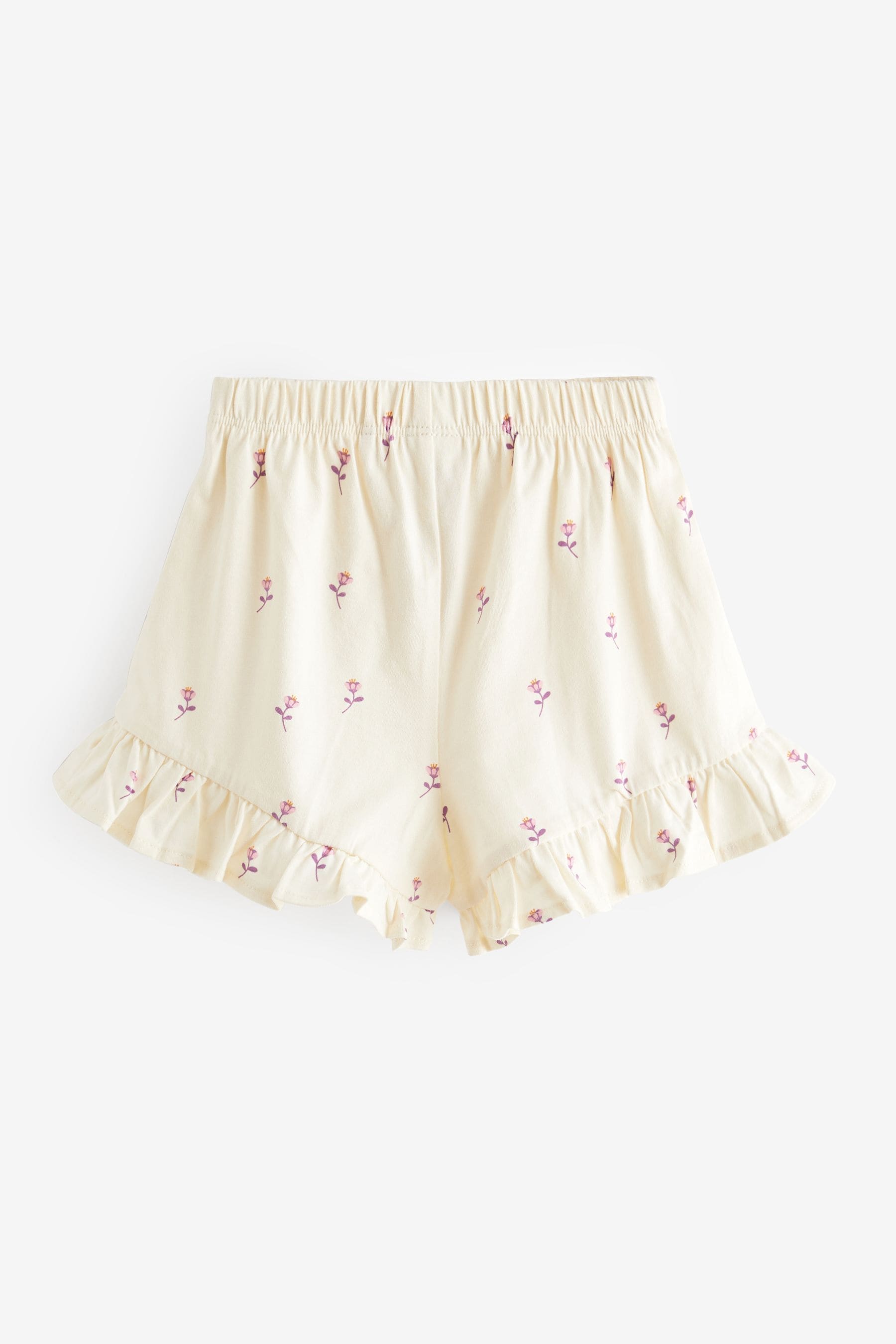 Pink Floral Shorts 4 Pack (3mths-7yrs)