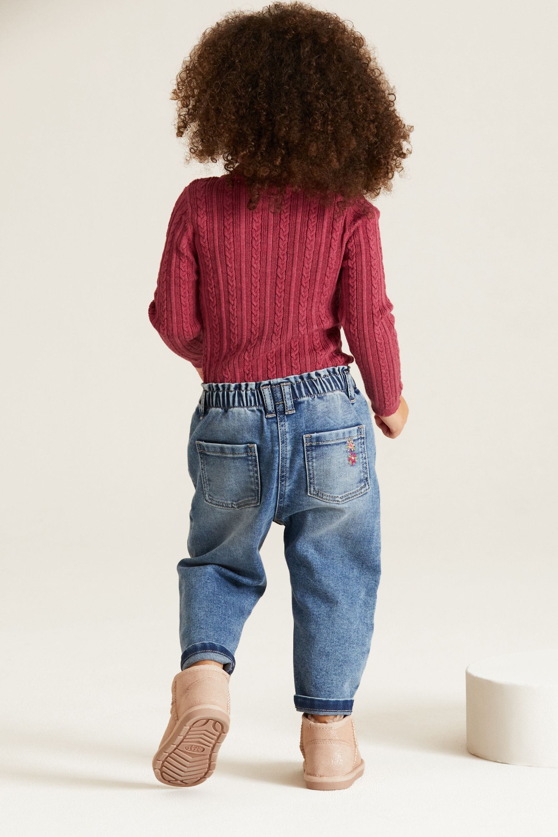 Blue Denim Character Mom Jeans (3mths-7yrs)