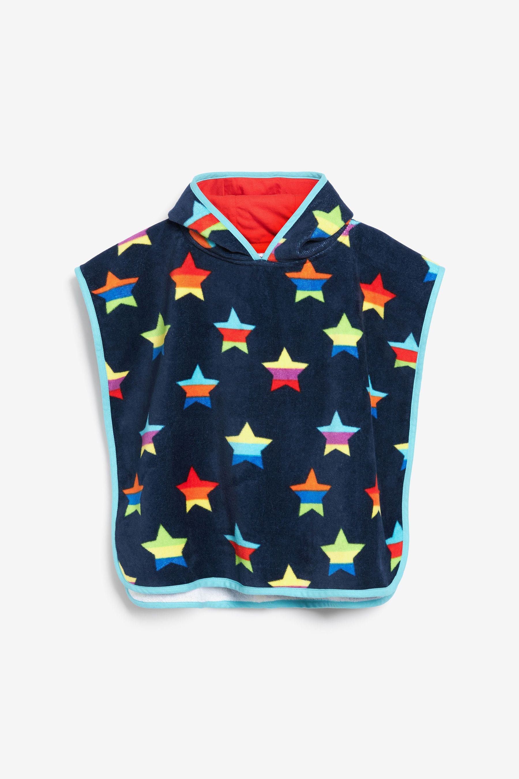 Rainbow Star Towel Poncho (9mths-6yrs)