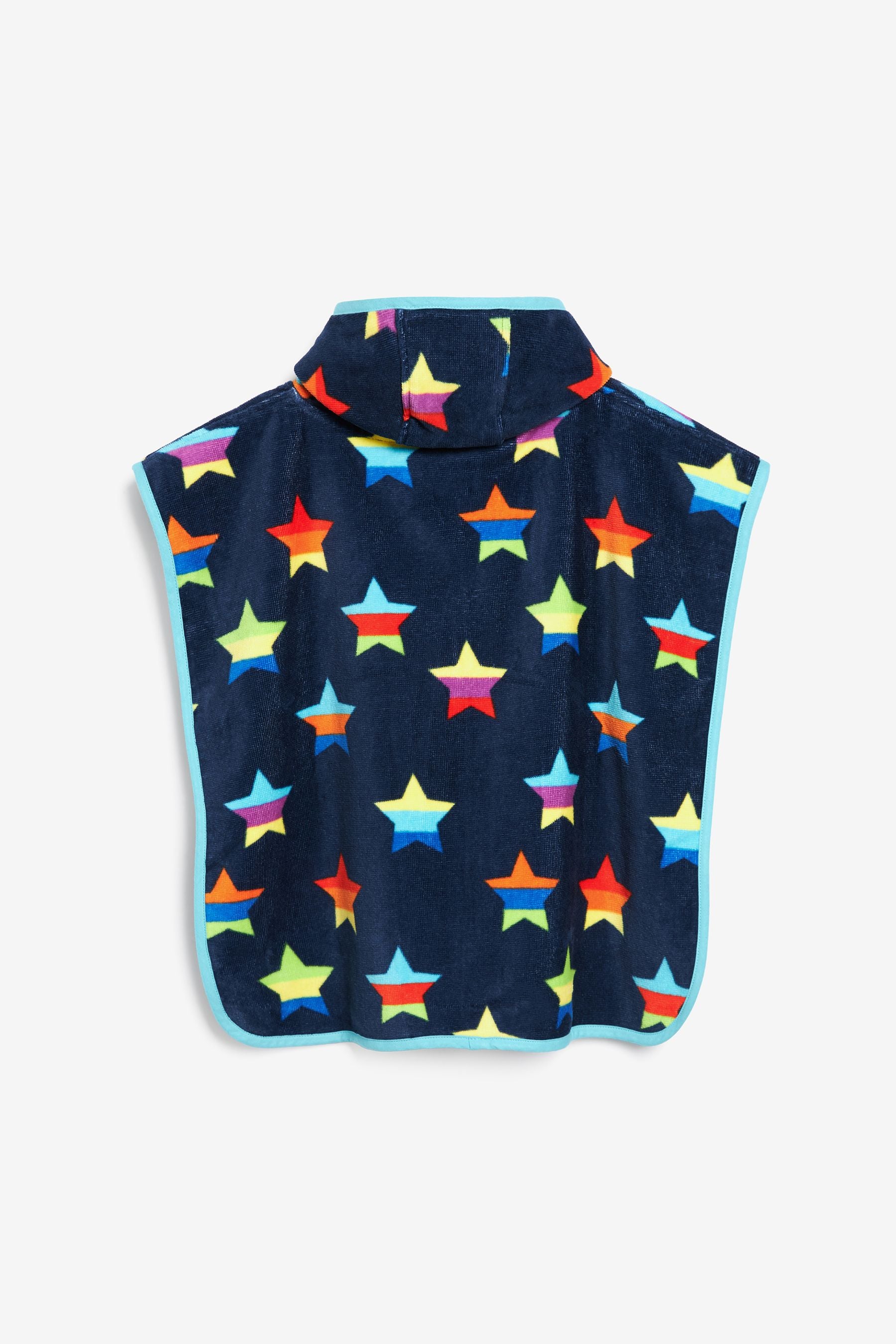 Rainbow Star Towel Poncho (9mths-6yrs)