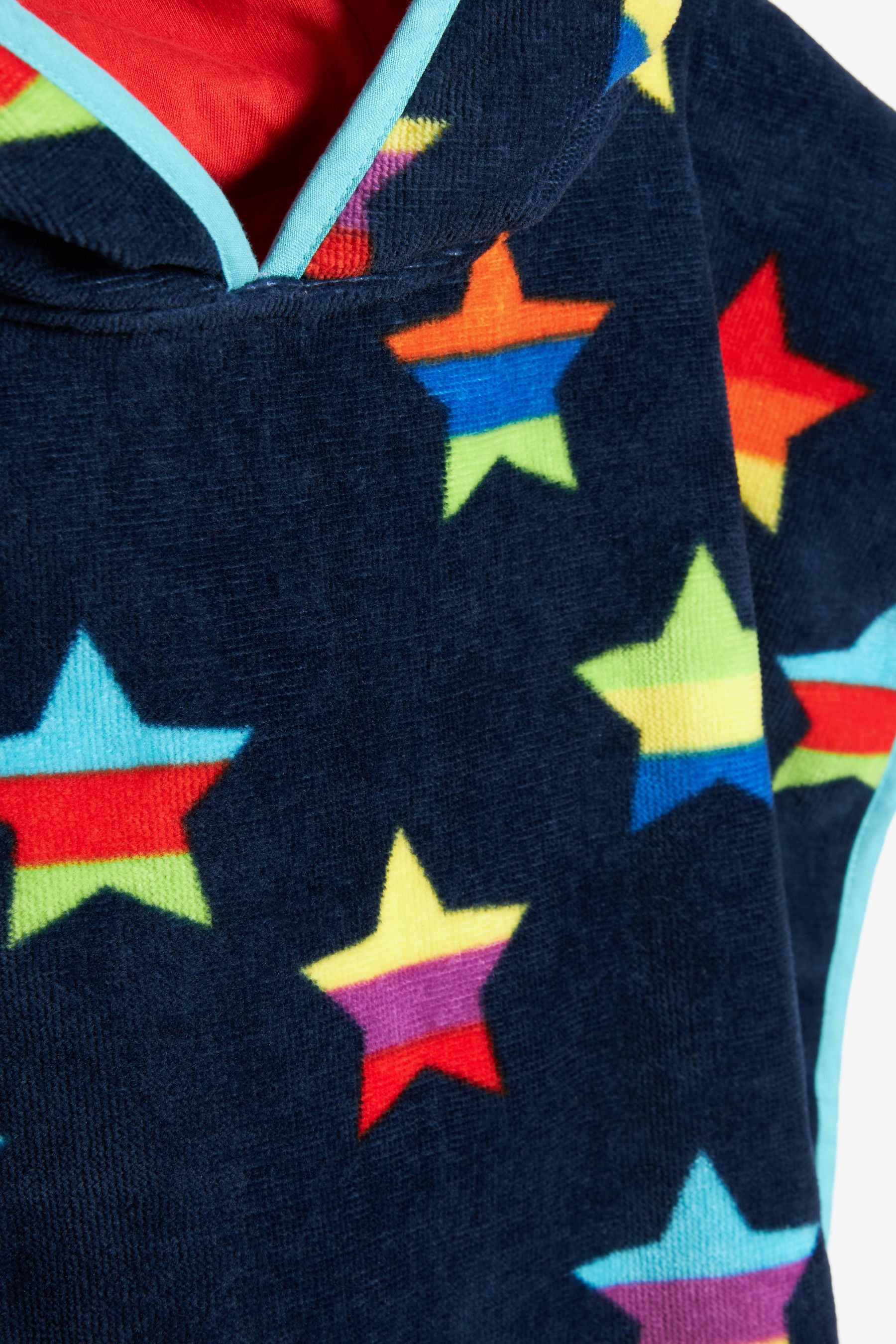 Rainbow Star Towel Poncho (9mths-6yrs)