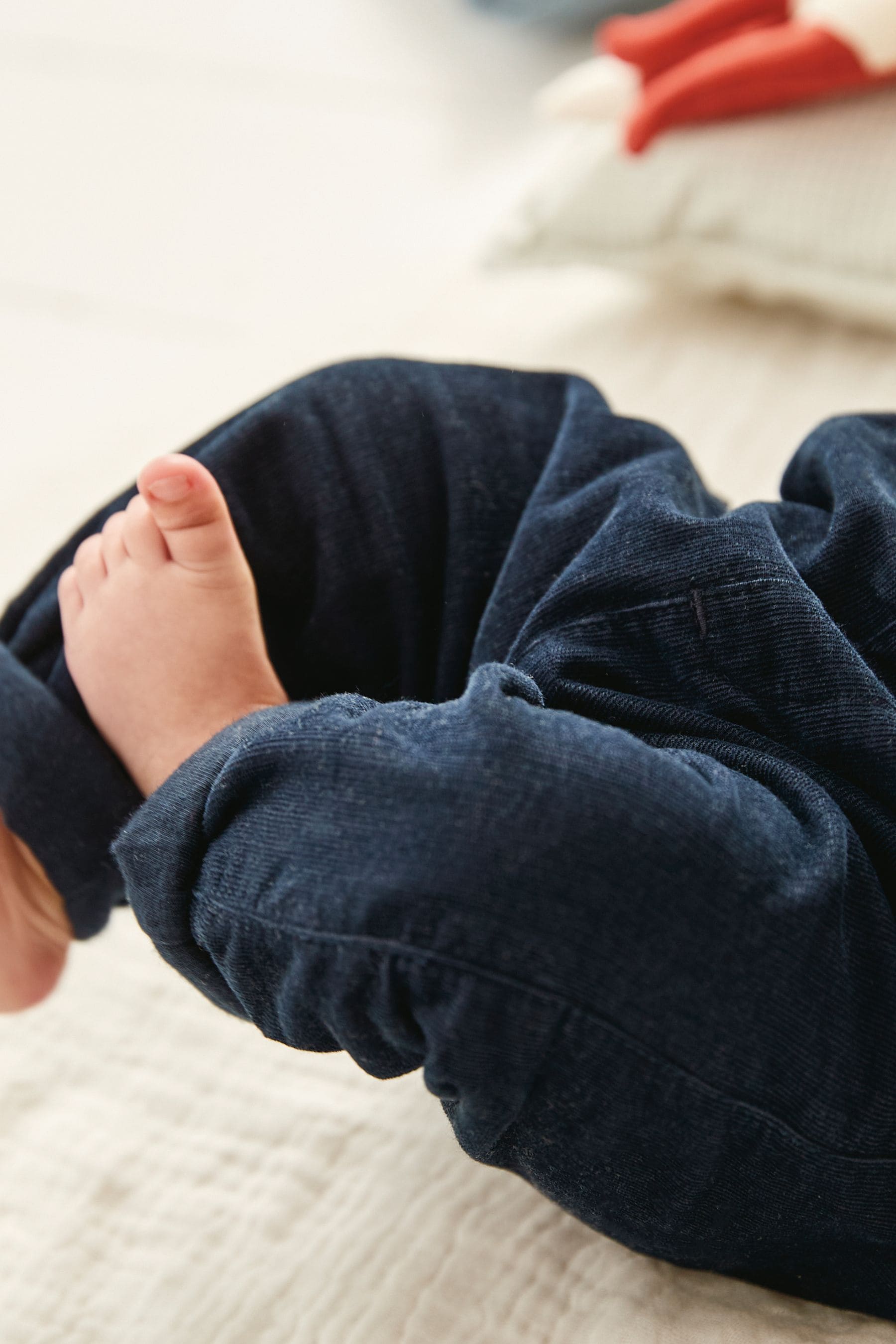 Navy/White 4 Piece Shirt Body, Trousers and Braces Set (0mths-2yrs)