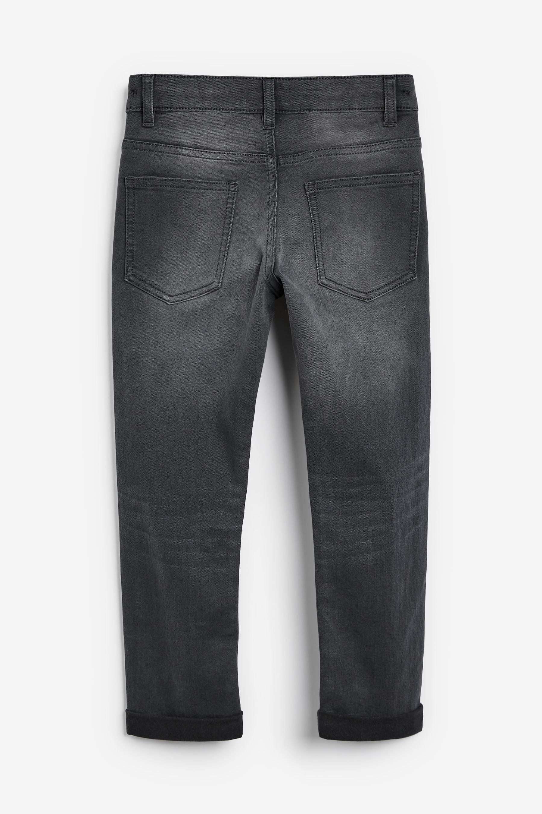 Grey Denim Cotton Rich Stretch Jeans (3-16yrs)