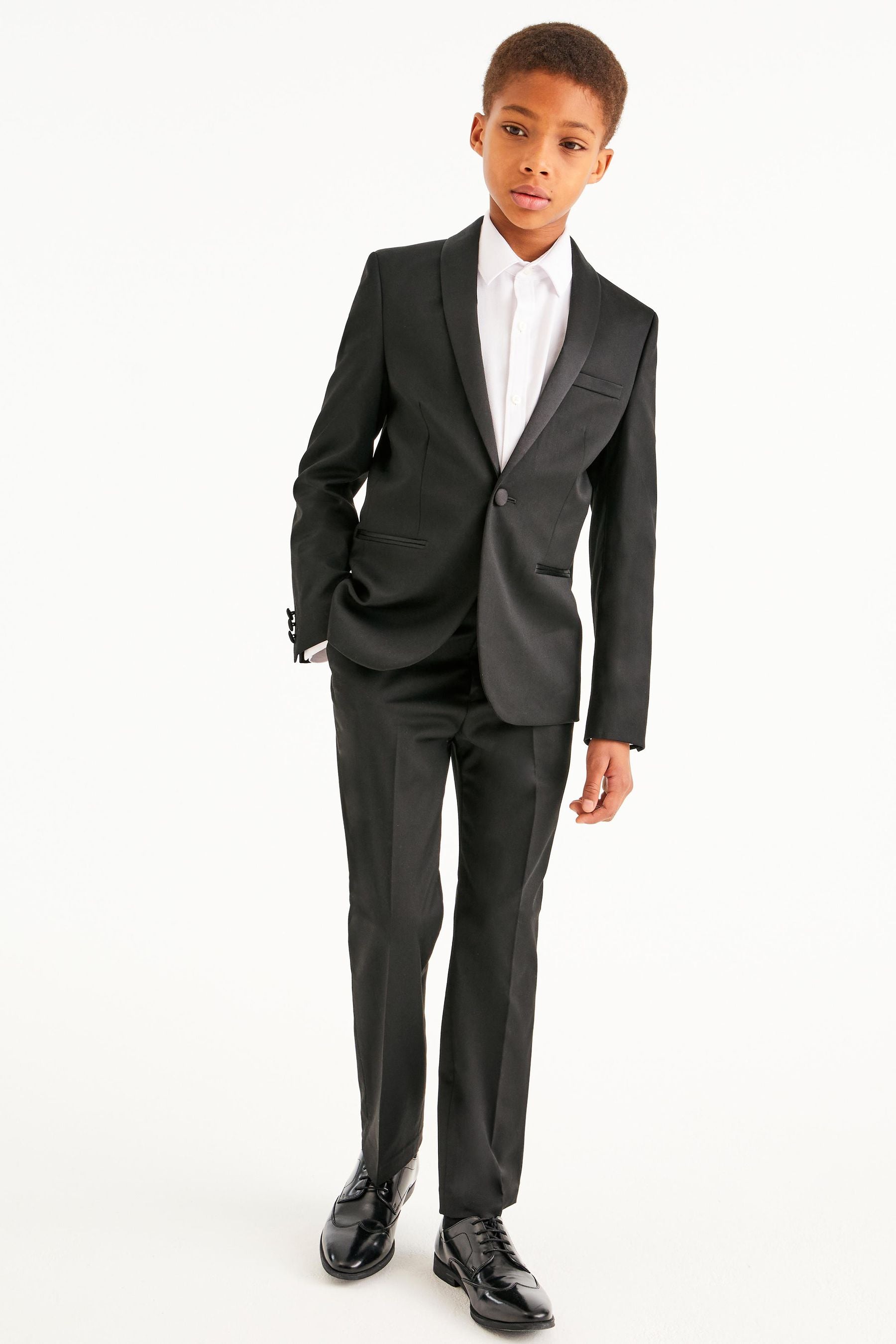 Black Tuxedo Suit Jacket (3-16yrs)