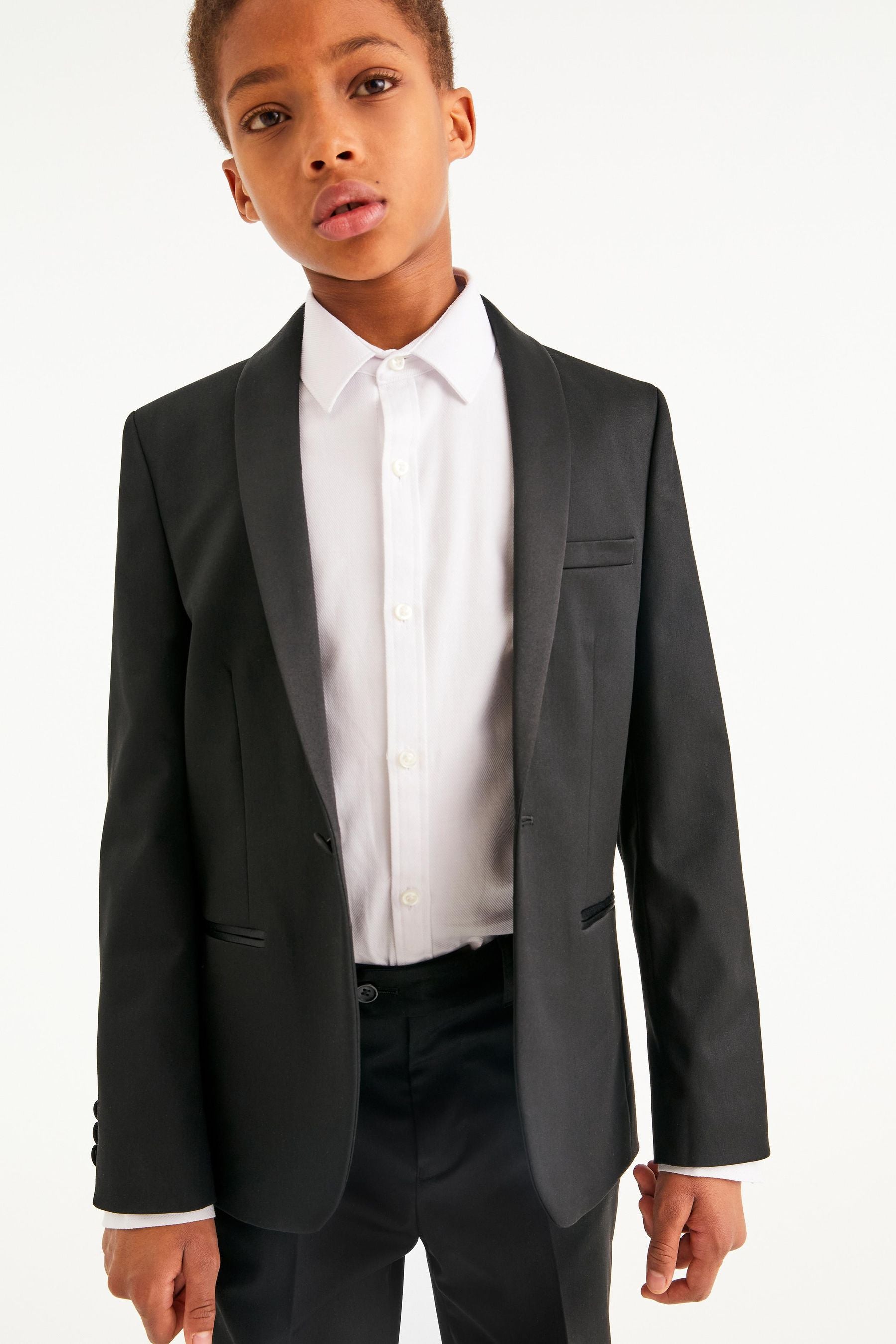 Black Tuxedo Suit Jacket (3-16yrs)