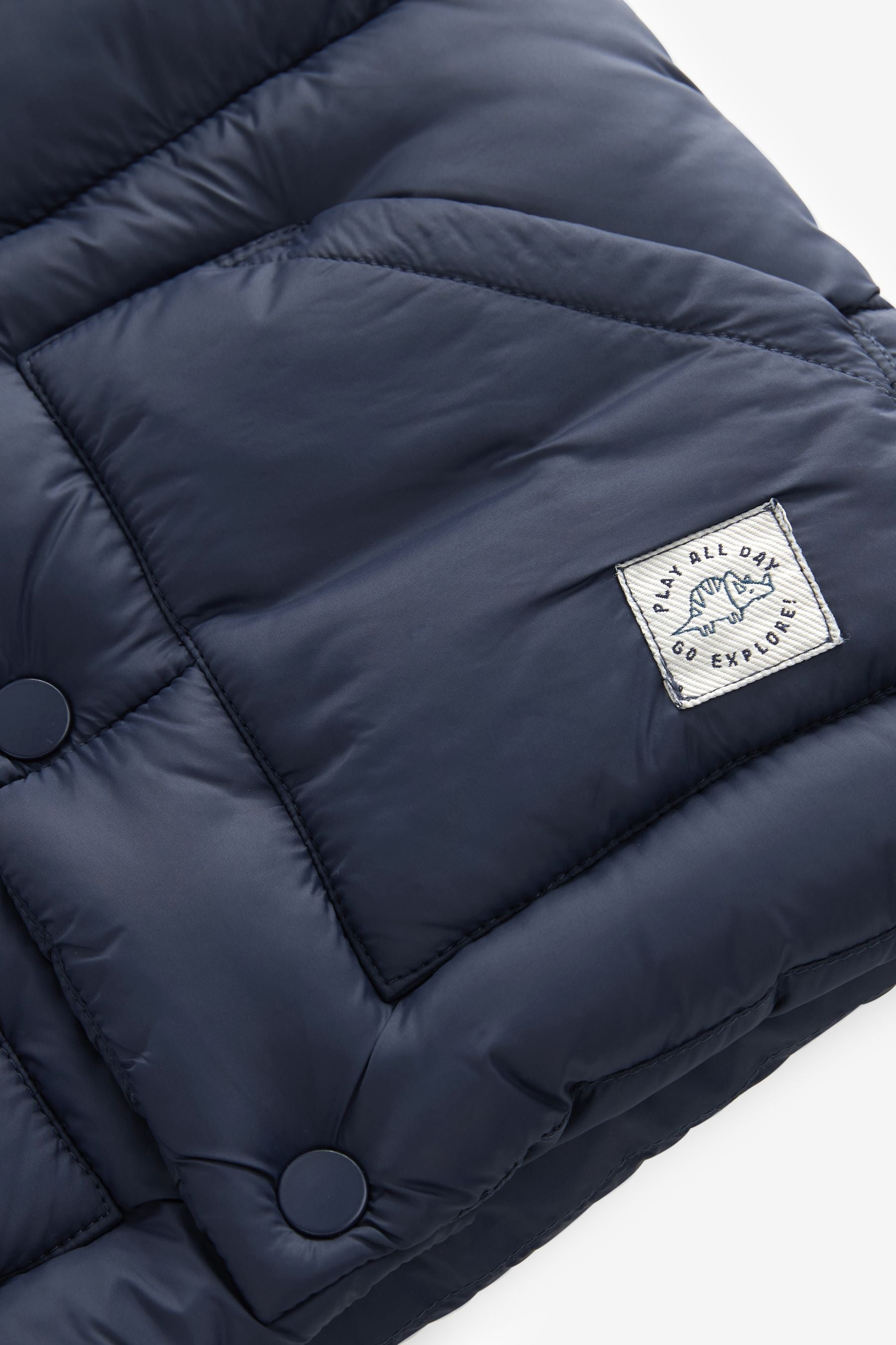 Navy Blue Padded Gilet (3mths-10yrs)