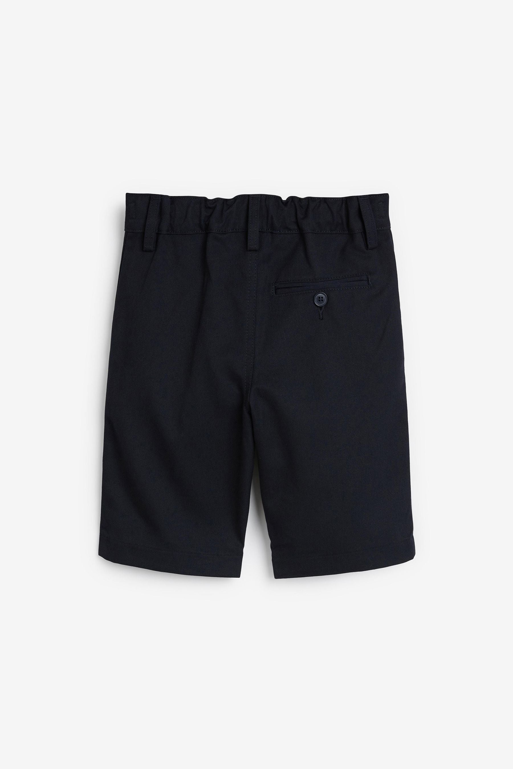 Navy Flat Front Shorts (3-14yrs)