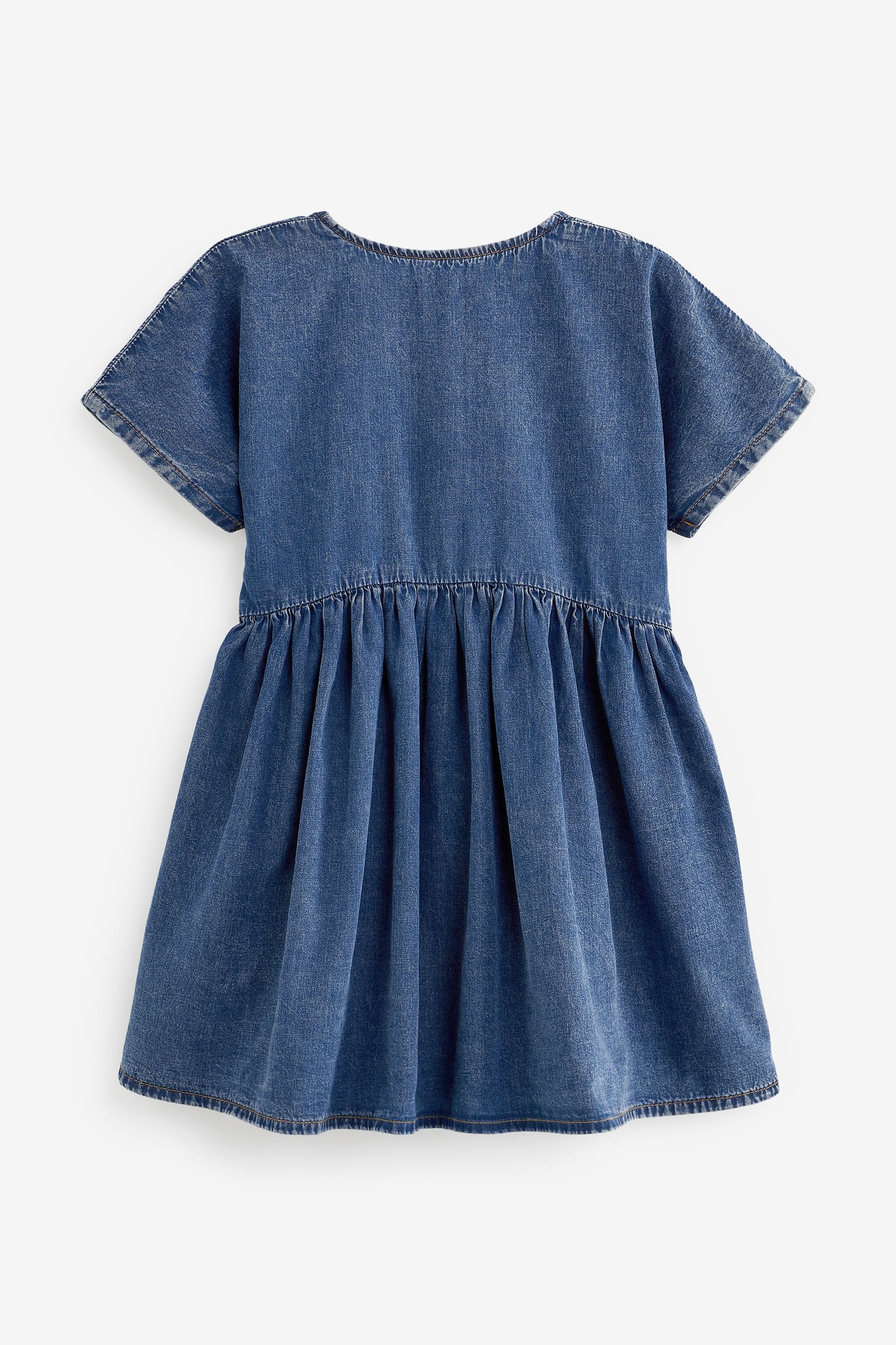 Mid Wash Denim Relaxed Dress (3-16yrs)