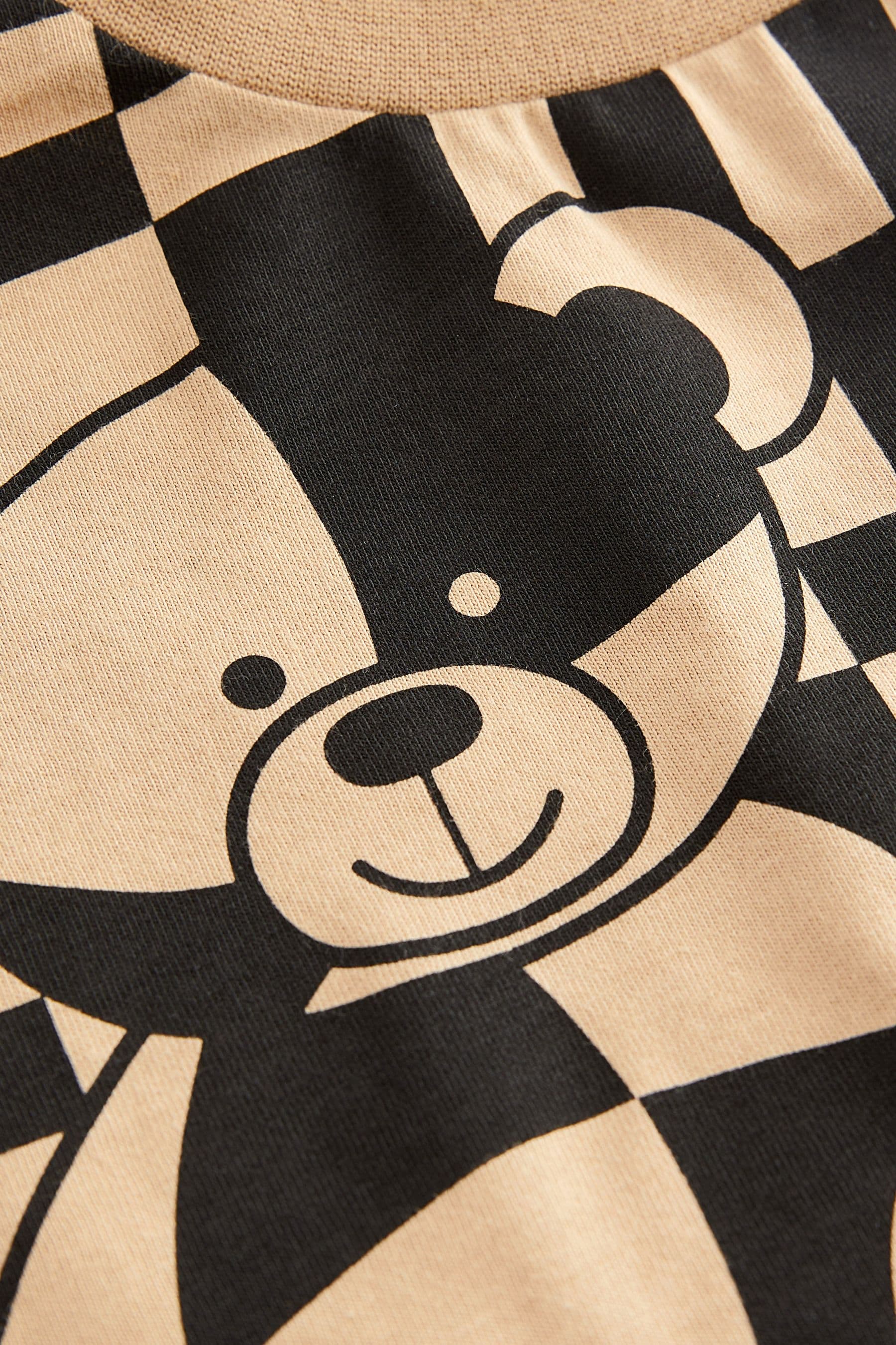 Black & Tan Bear All-Over Print Short Sleeve T-Shirt (3mths-6yrs)