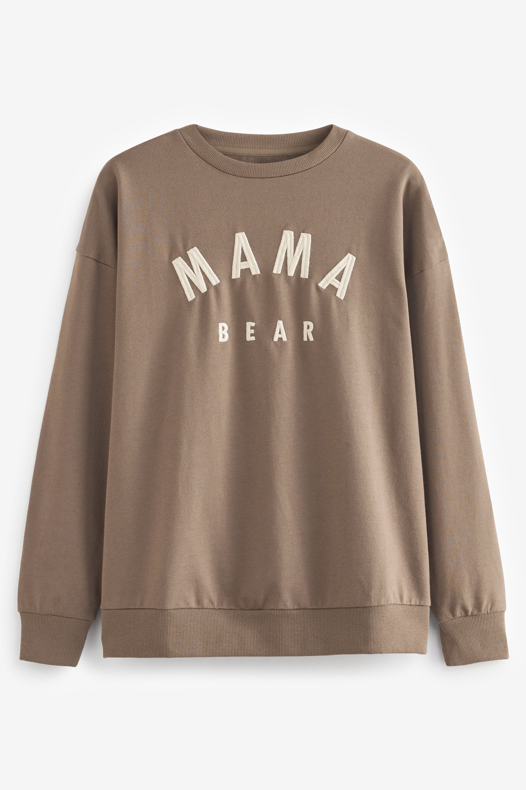 Neutral Maternity Mama Bear & Baby Bear Sweatshirts Set