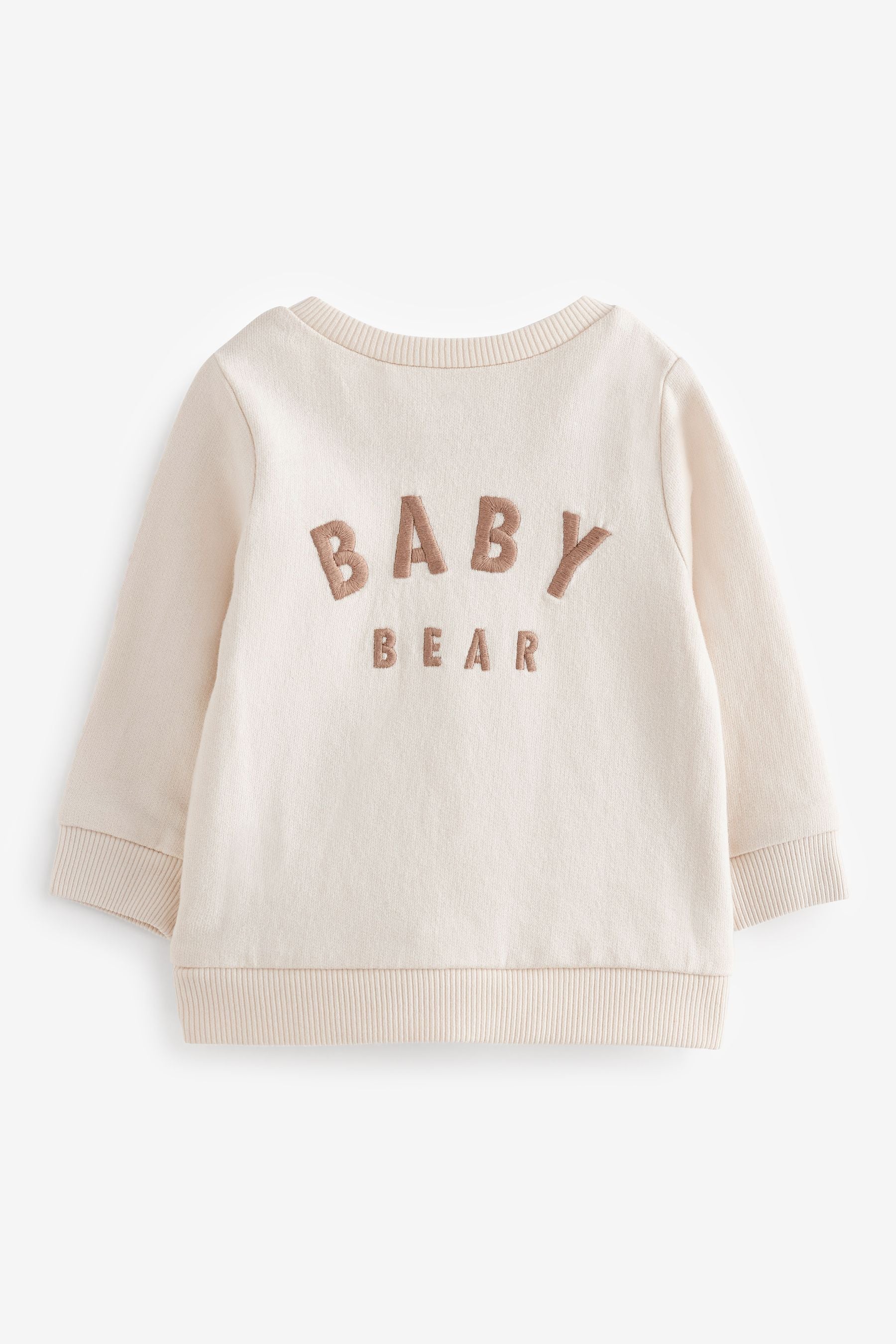 Neutral Maternity Mama Bear & Baby Bear Sweatshirts Set