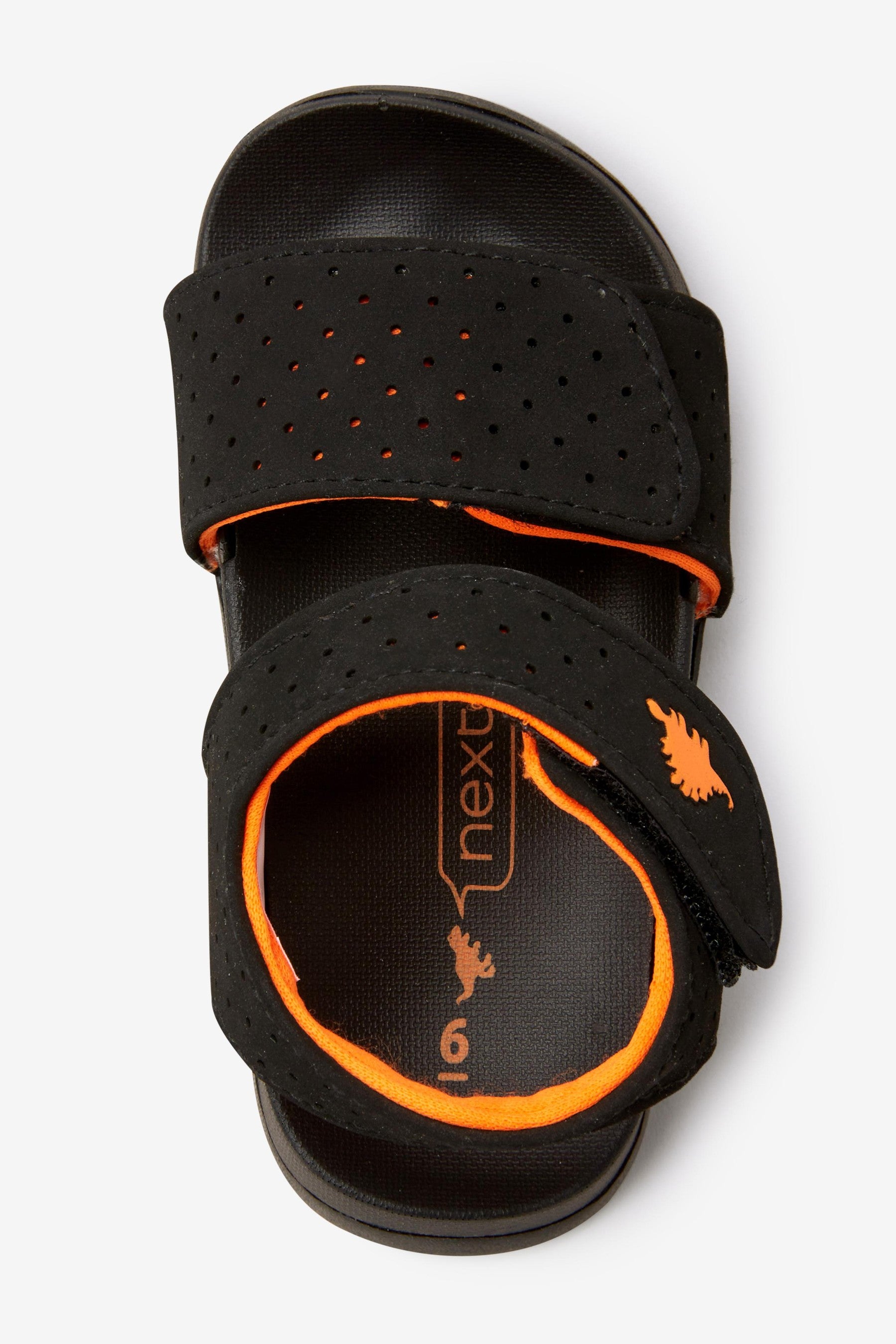 Black Dual Density Trekker Sandals