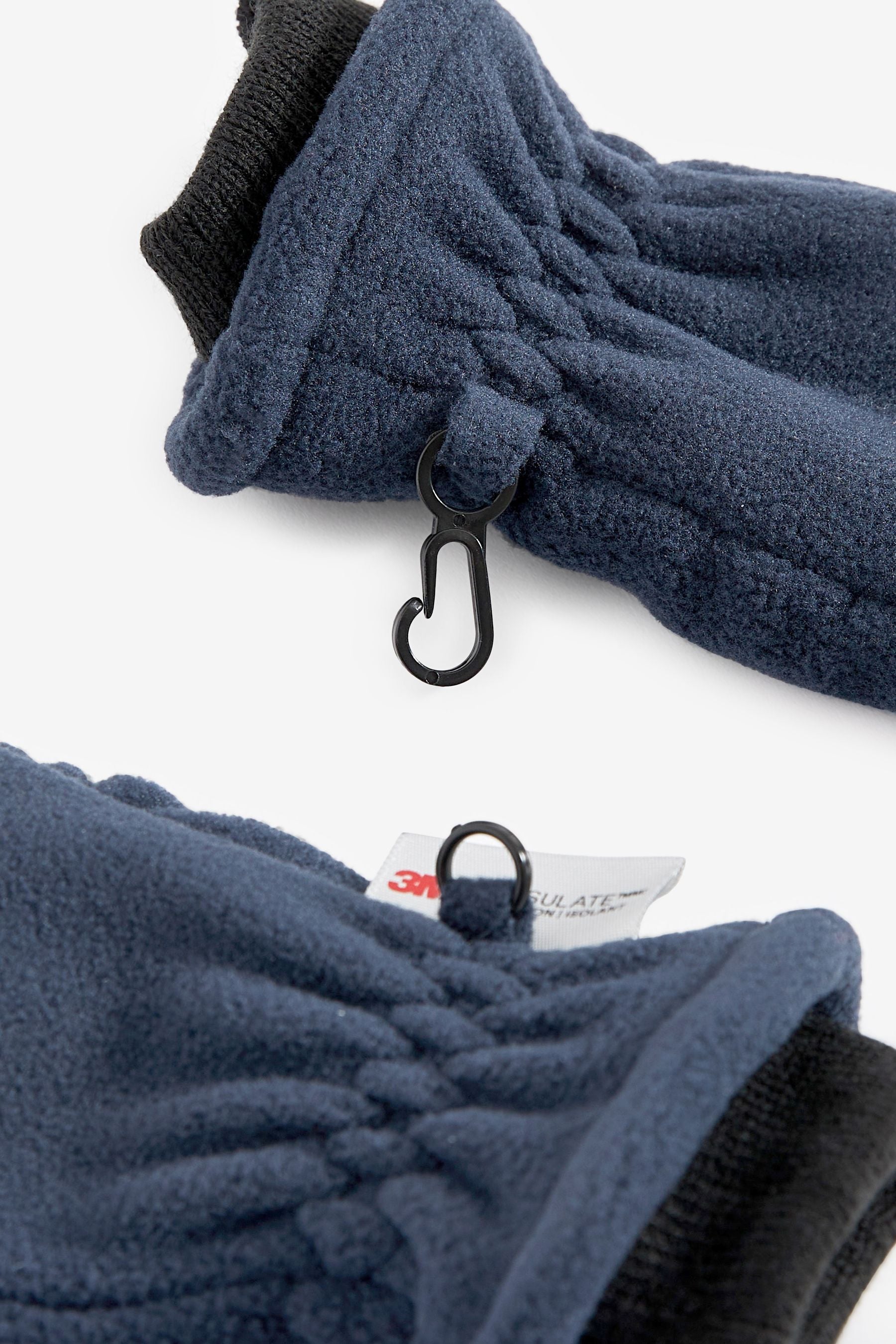 Navy Blue Fleece Mittens (3mths-6yrs)