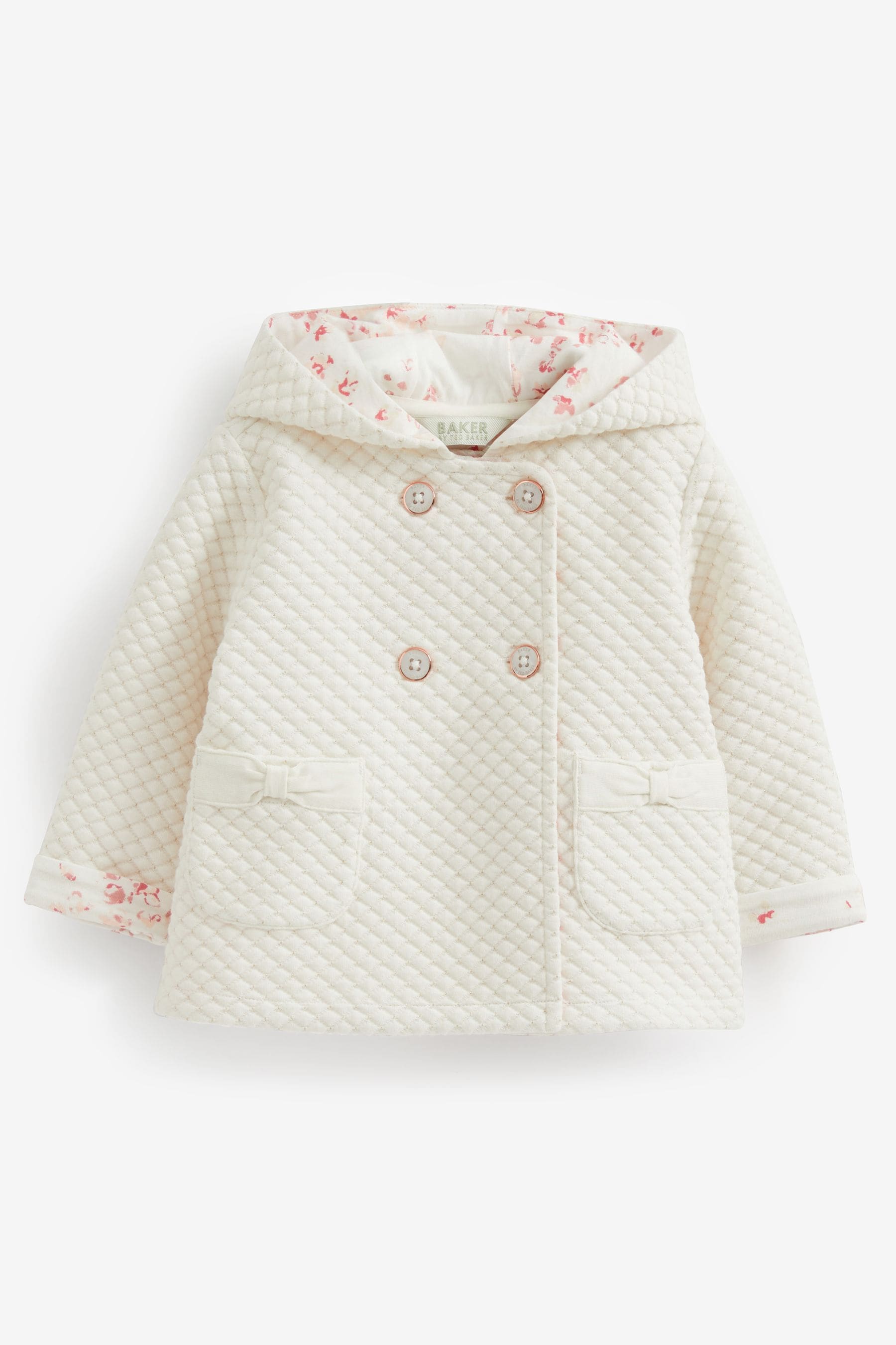 White Baker by Ted Baker Soft Quilted Jacket