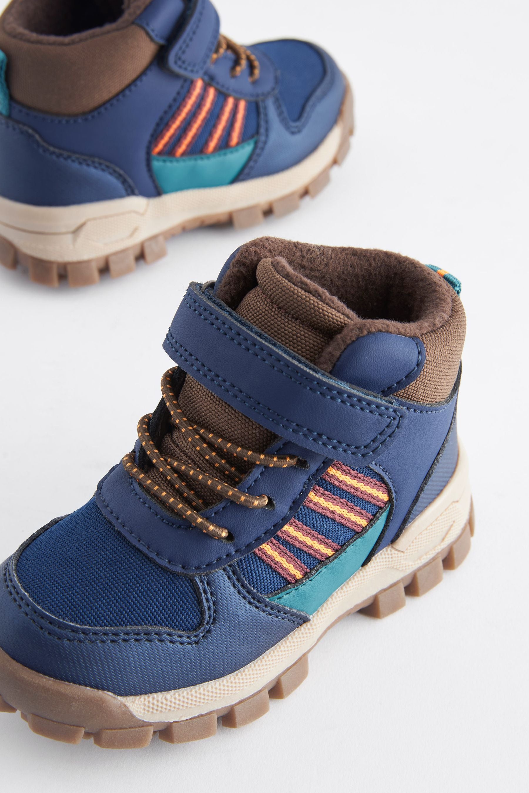 Navy Blue Water Resistant Thermal Thinsulate™ Lined Walking Boots