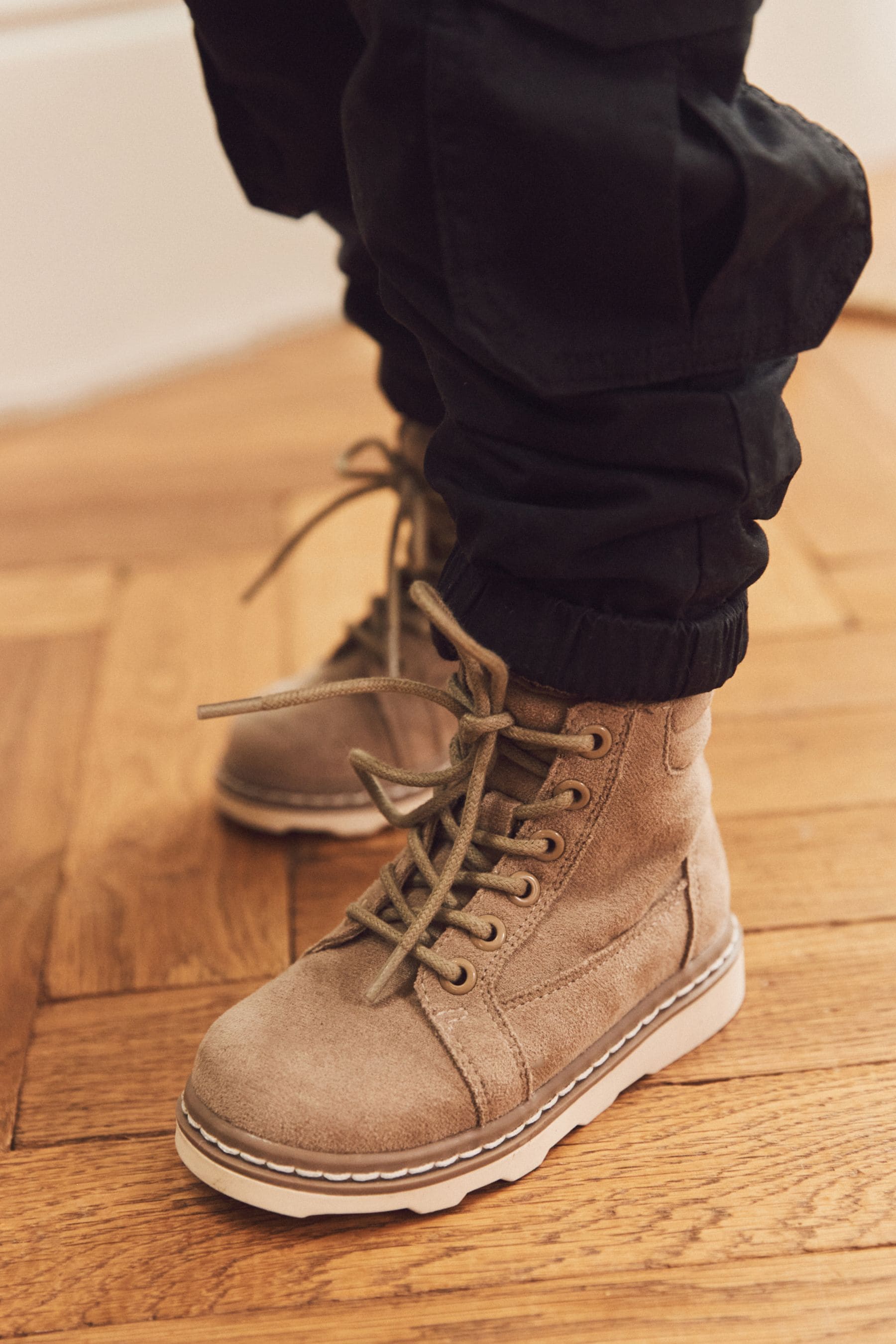 Stone Natural Utility Boots