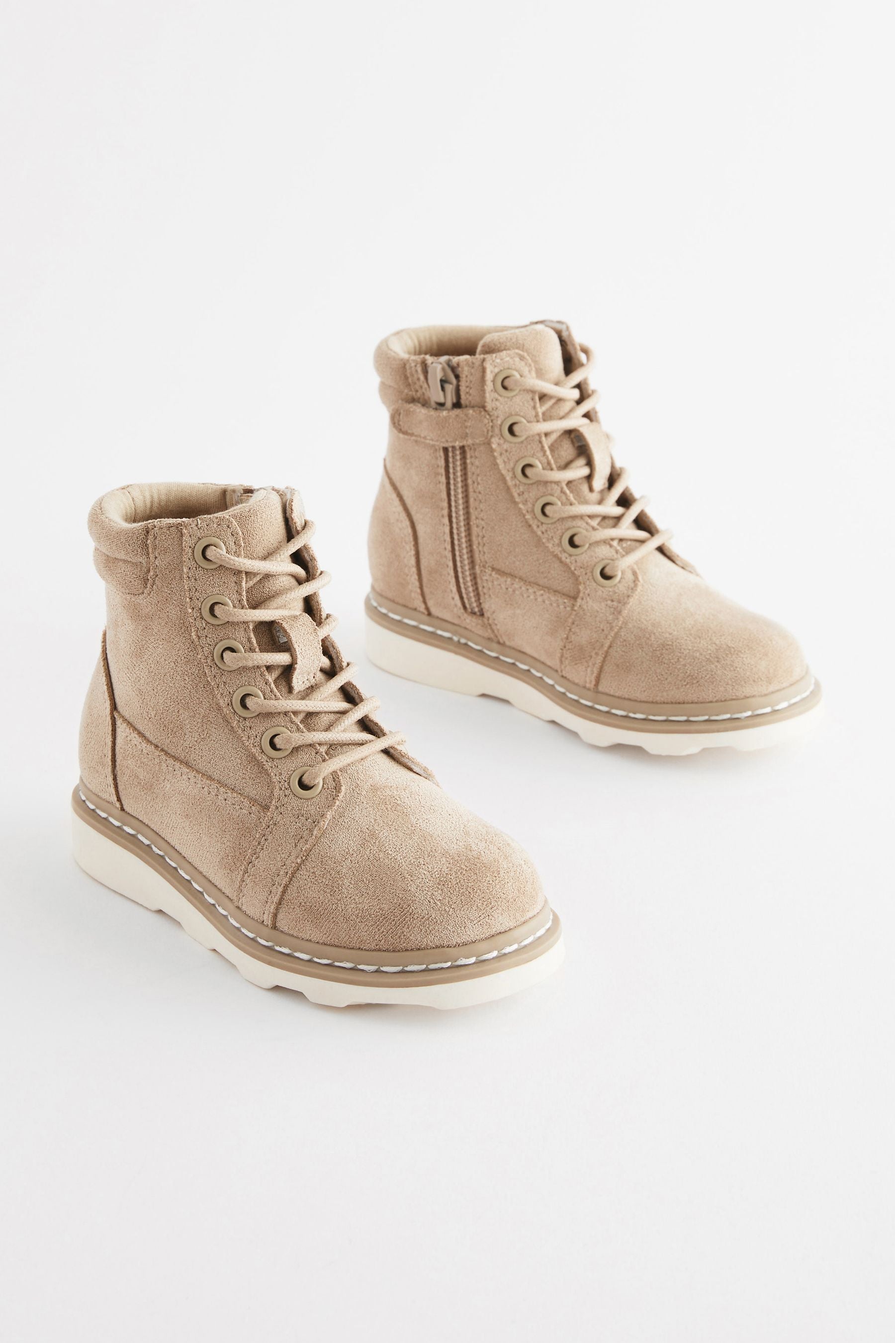 Stone Natural Utility Boots