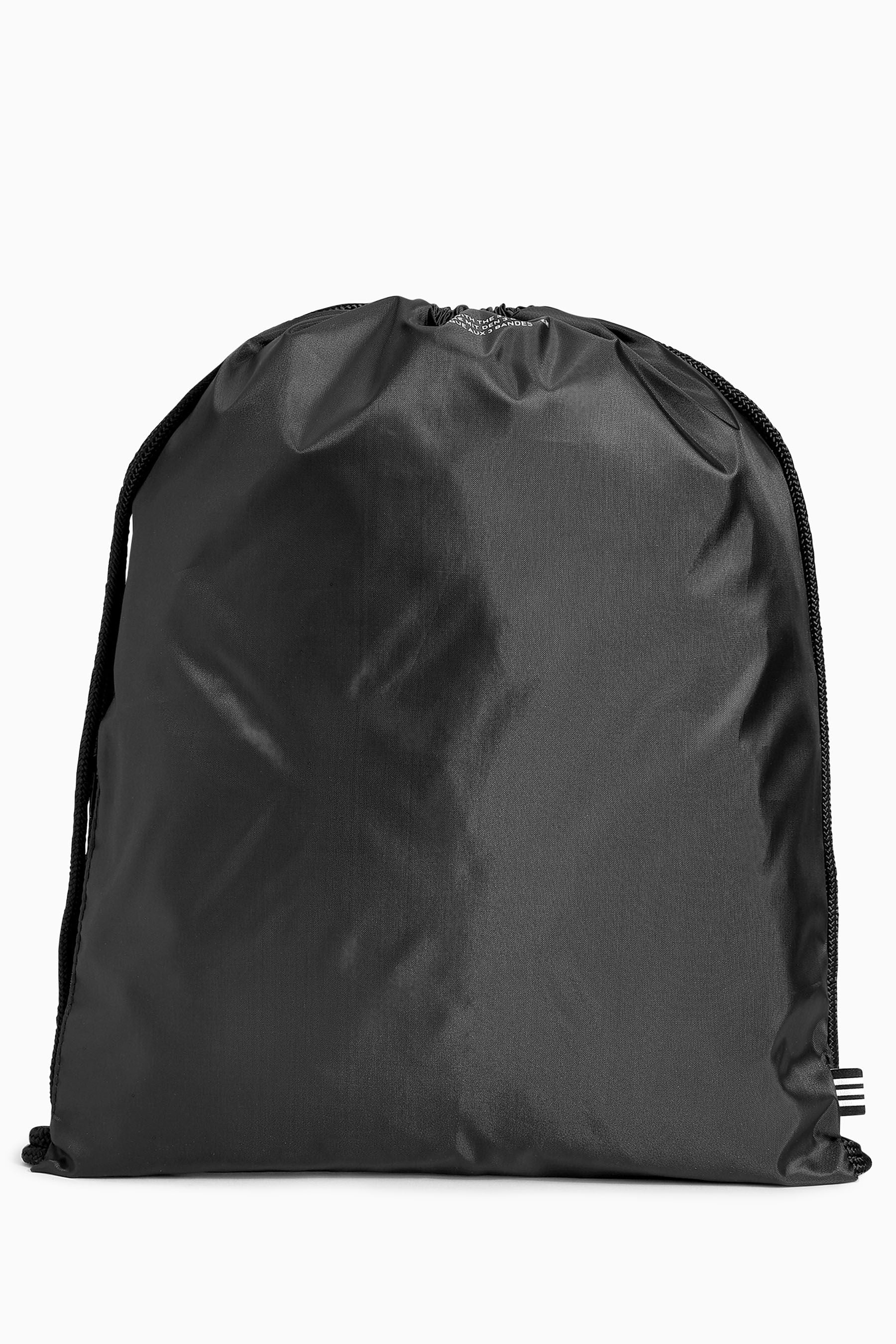 Black adidas Originals Trefoil Gym Sack Black Bag