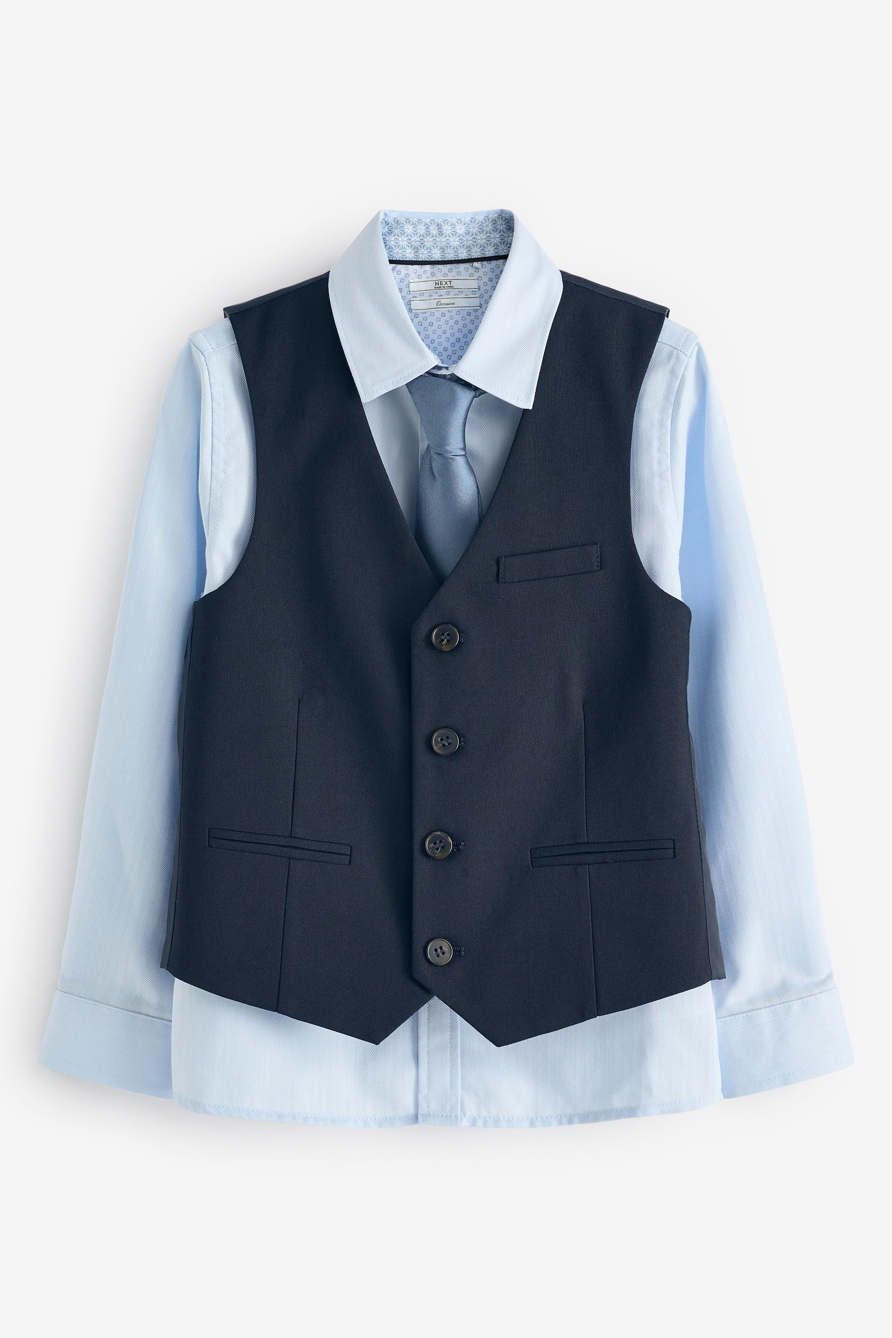 True Navy Set Waistcoat (12mths-16yrs)