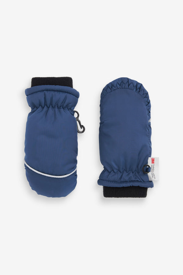 Navy Blue Ski Mittens (3mths-6yrs)