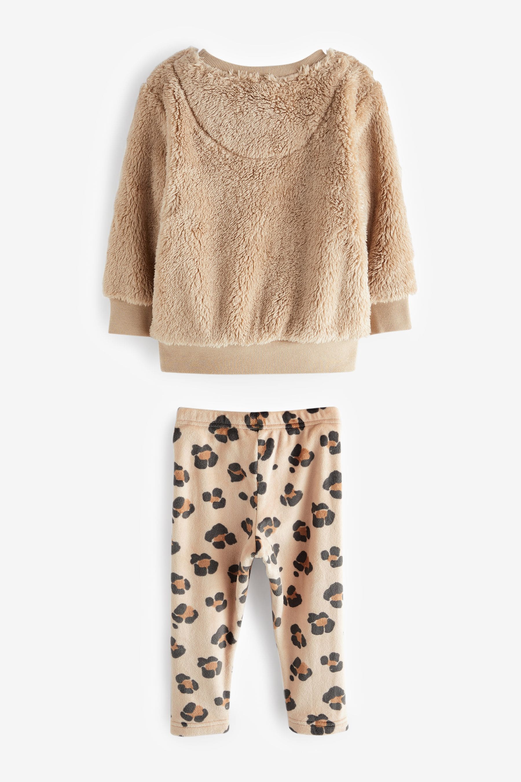 Brown Bear Cosy Fleece Pyjamas (9mths-10yrs)