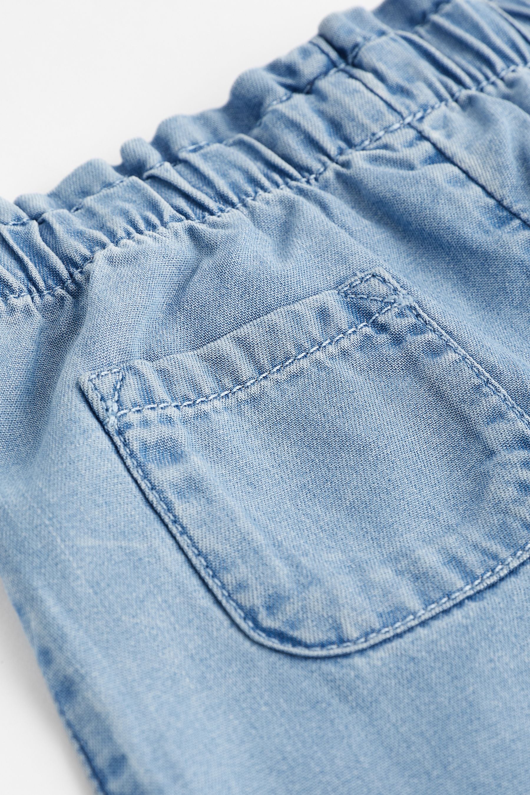 Denim Loose Fit Baby Trousers