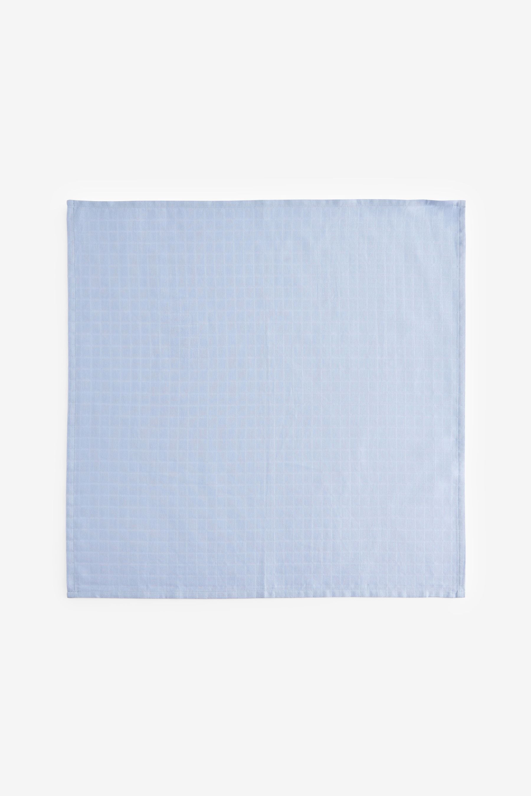 Blue/Green Baby Muslin Cloths 4 Packs