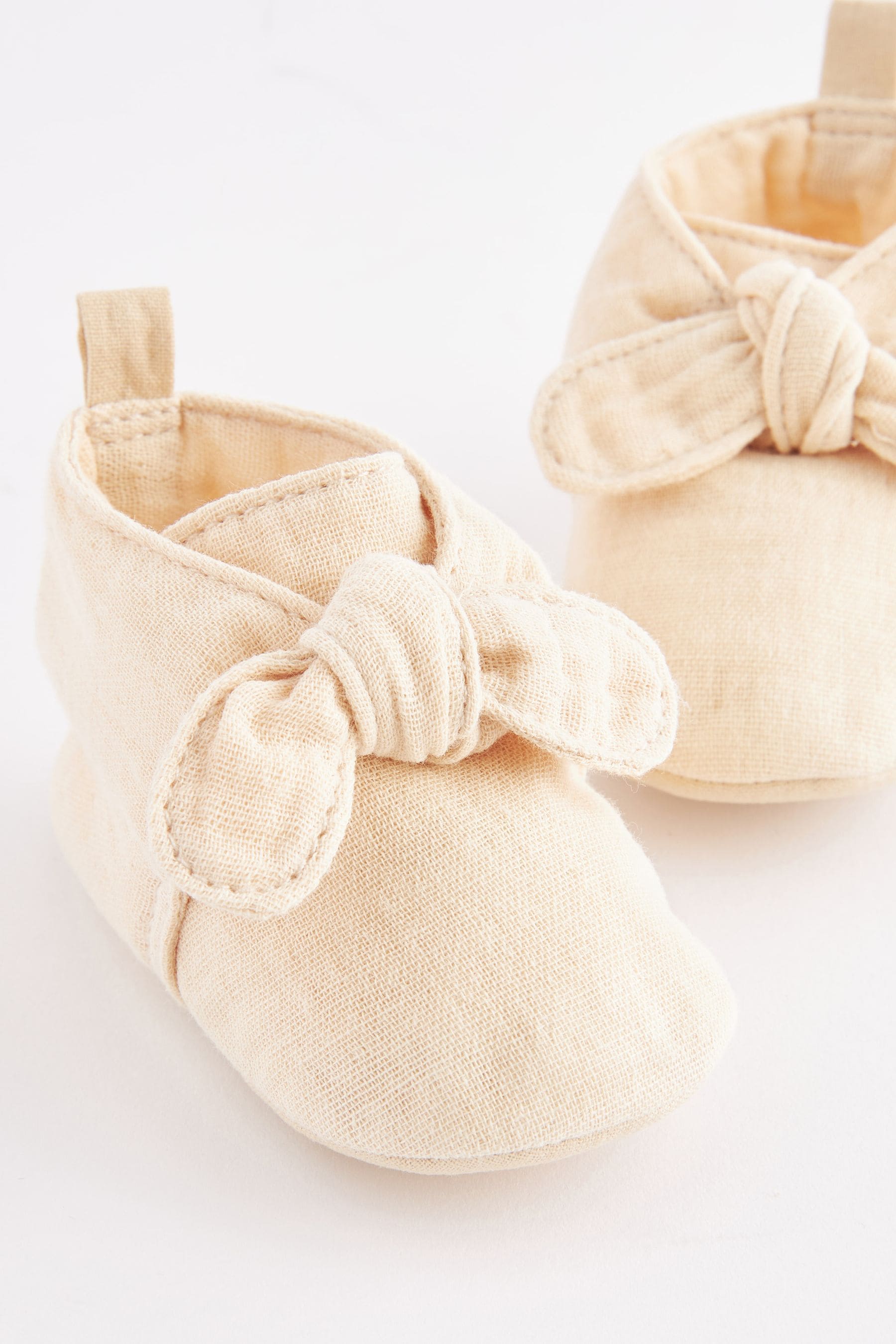 Neutral Bootie Baby Shoes (0-18mths)