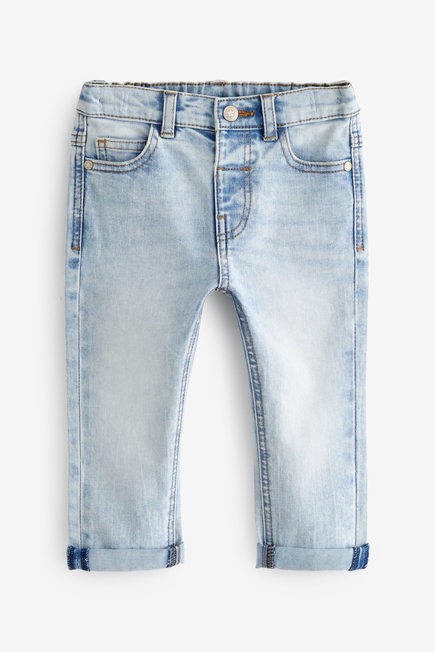 Bleach Denim Comfort Stretch Jeans (3mths-7yrs)