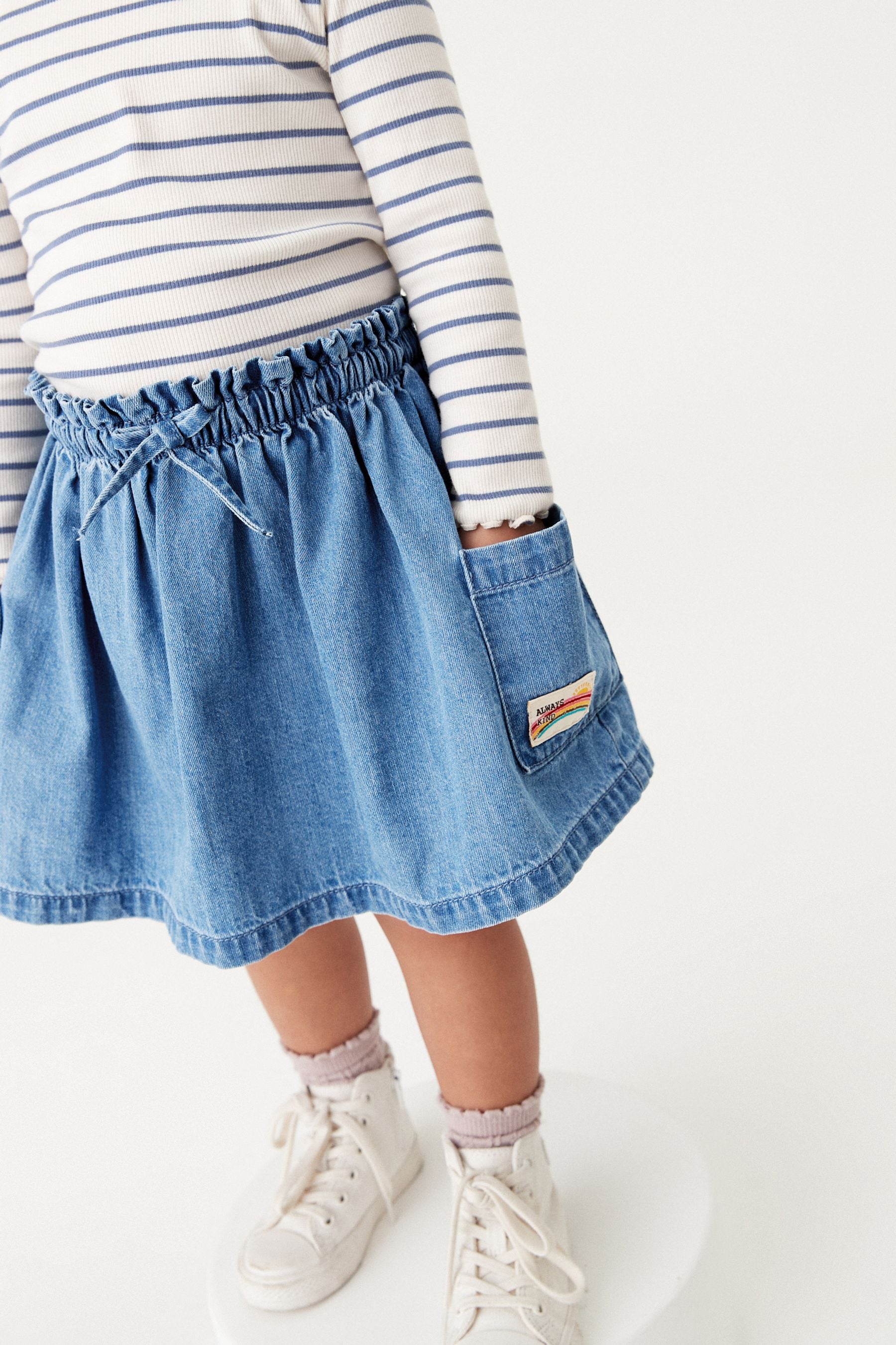 Blue Denim Skirt (3mths-7yrs)