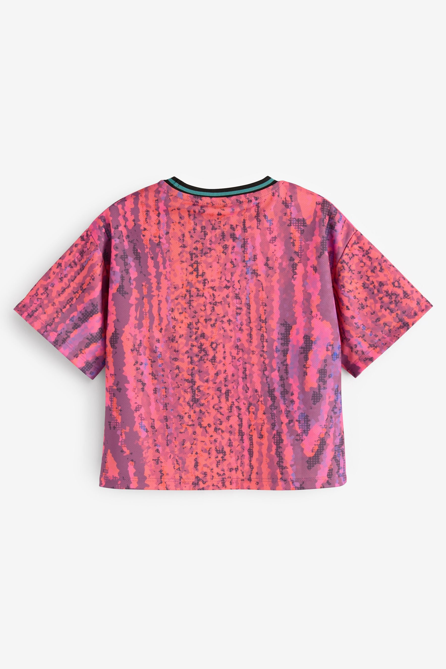 Bright Pink Football Top (3-12yrs)