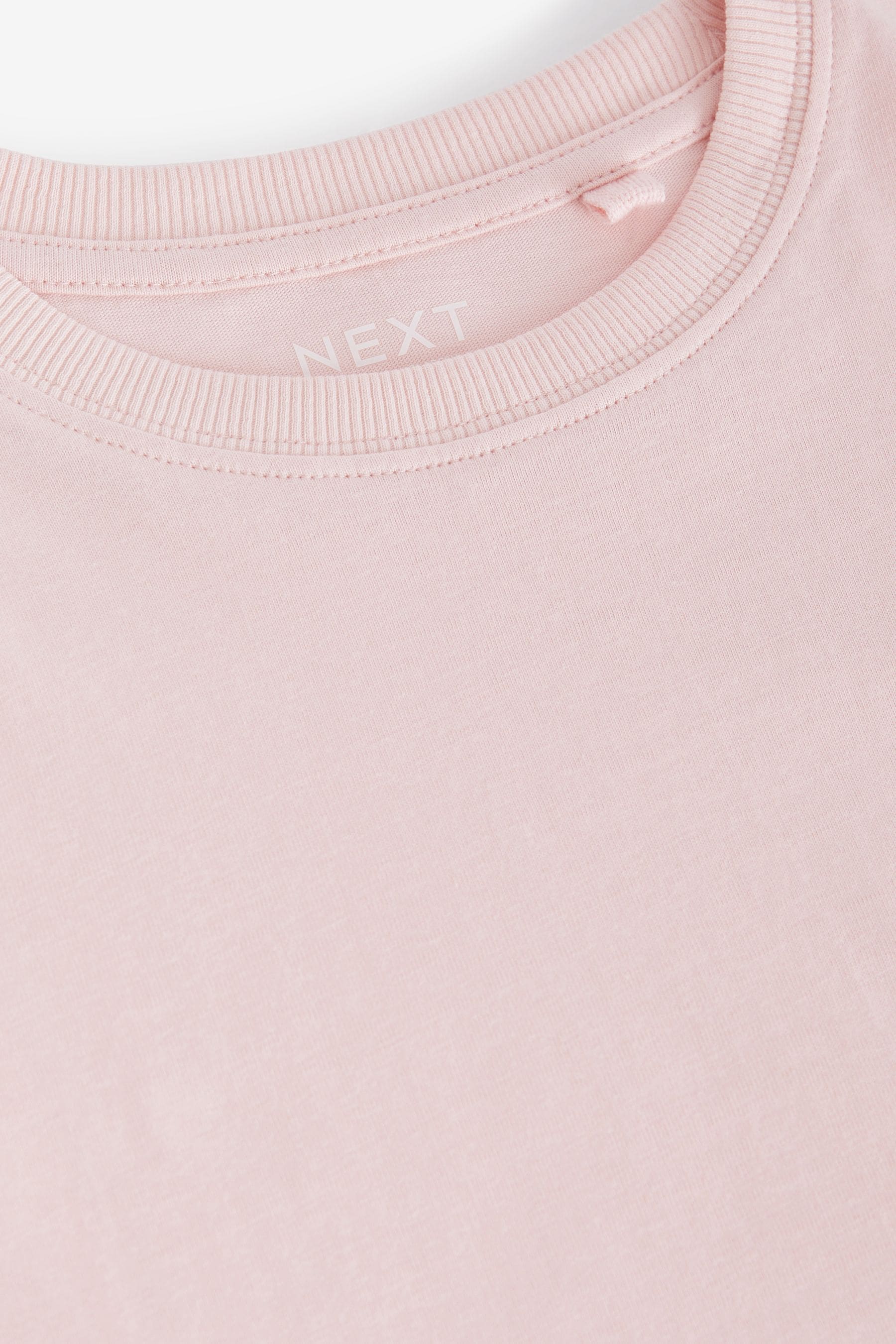 Pink Pale Cotton Short Sleeve T-Shirt (3-16yrs)