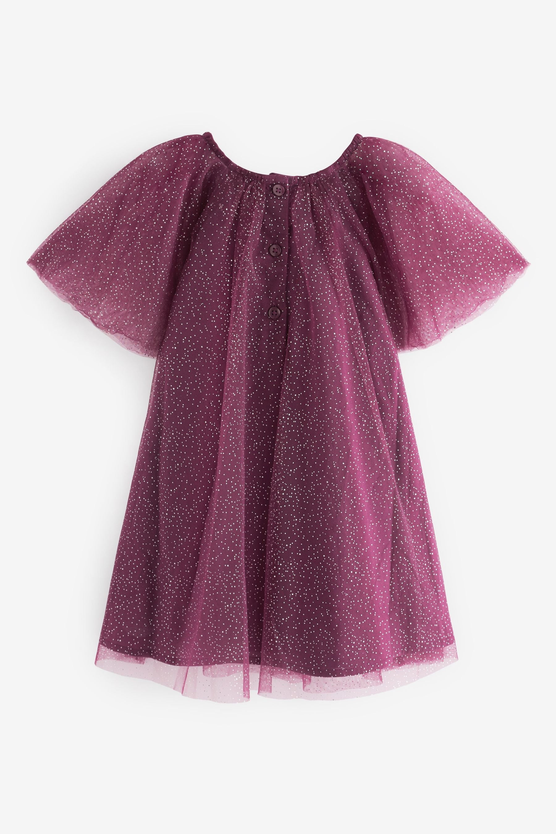 Berry Pink Sparkle Tulle Party Dress (3mths-10yrs)